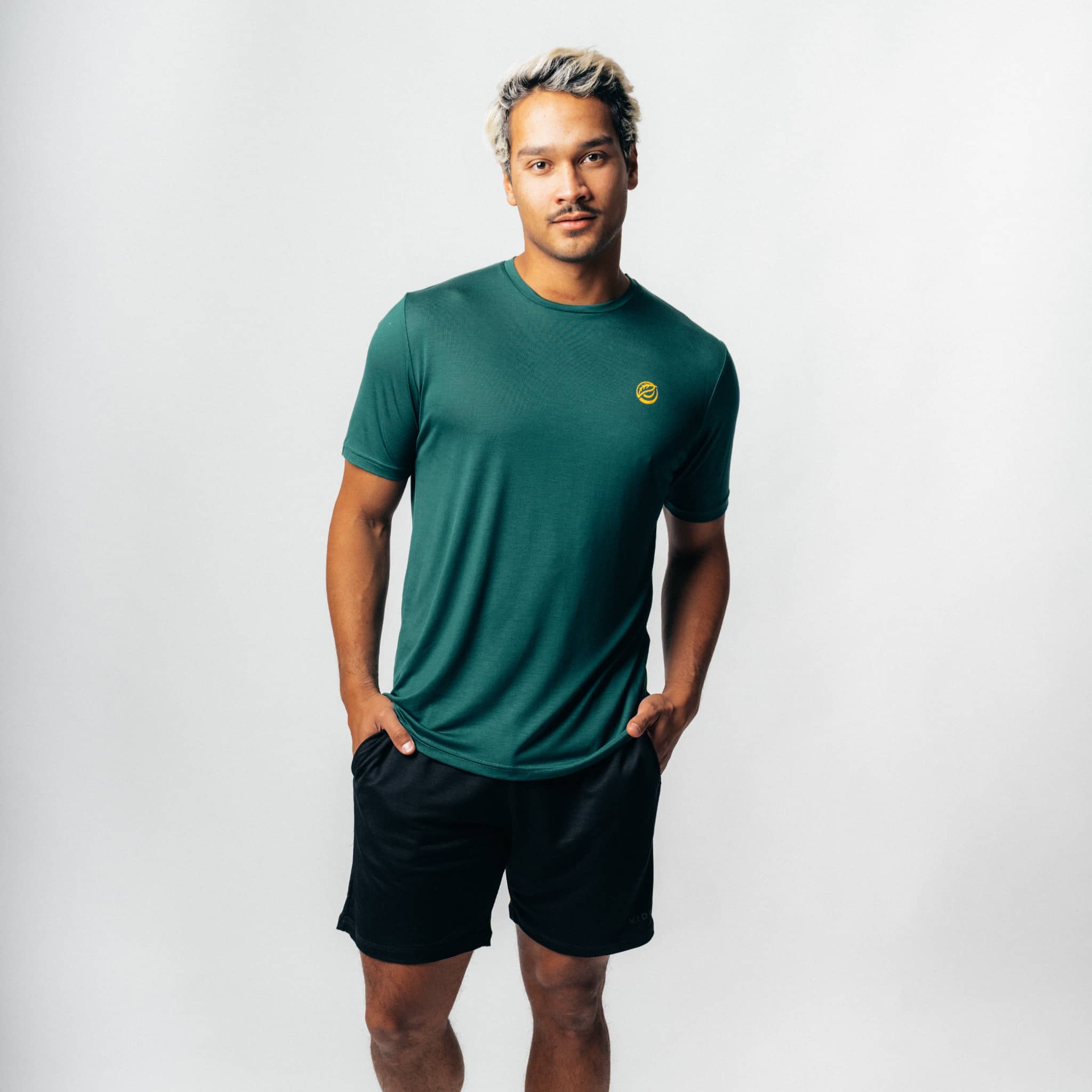 CHANGE Sportset (kurz) - grün / schwarz
