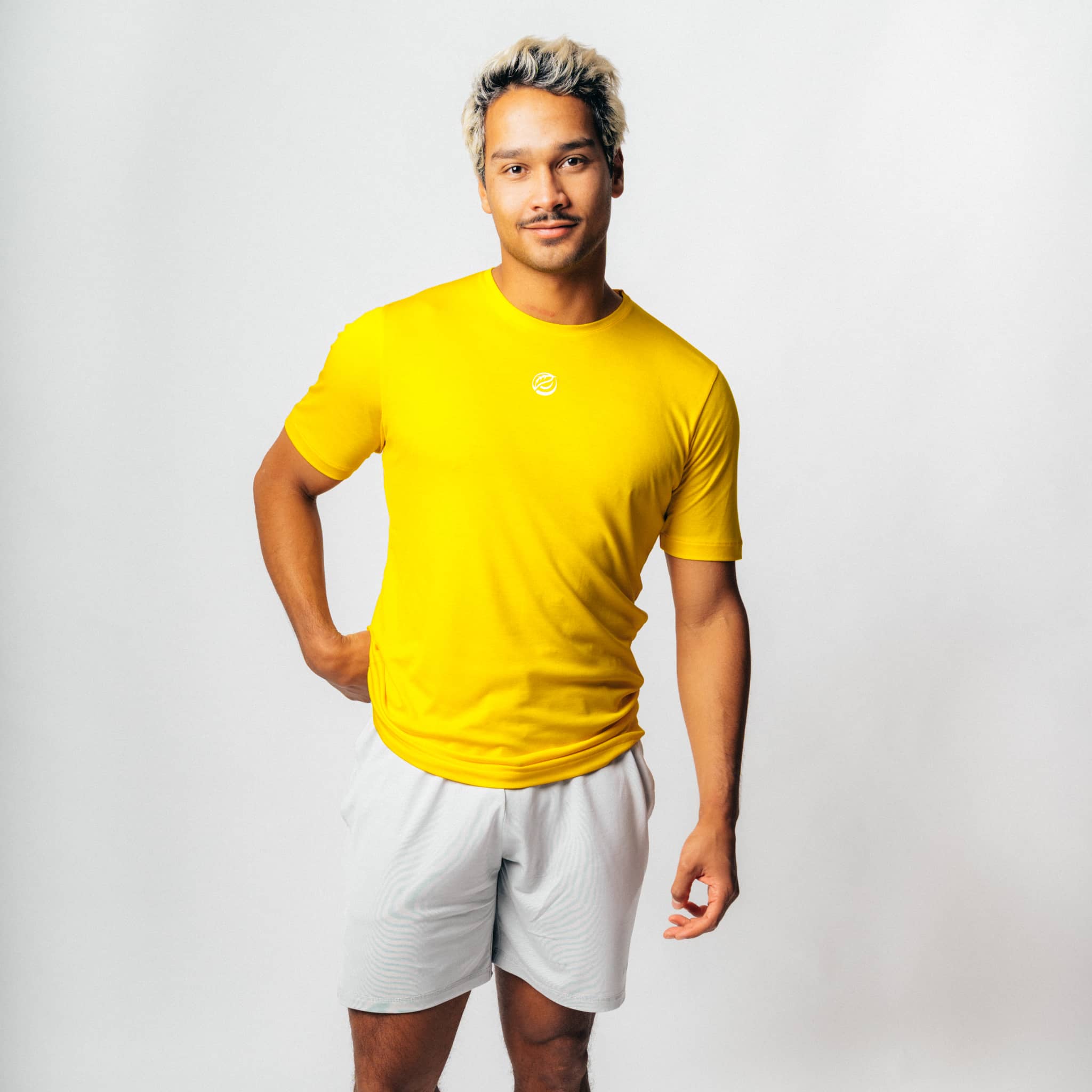 ATTITUDE 2.0 Sportset - gelb / grau