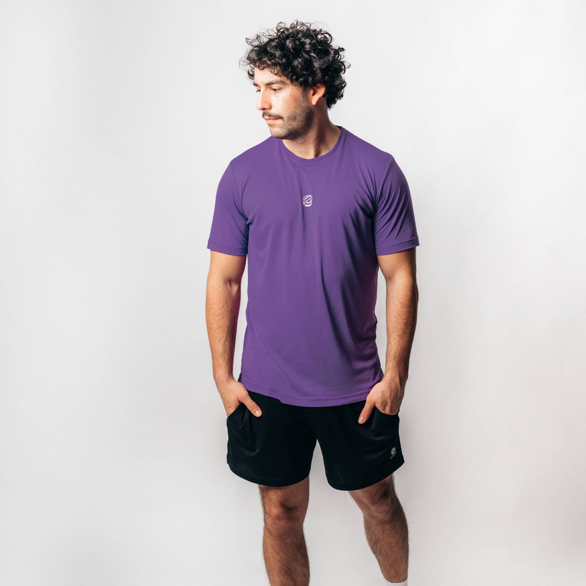 ATTITUDE 2.0 I Natural Performance Tee - purple