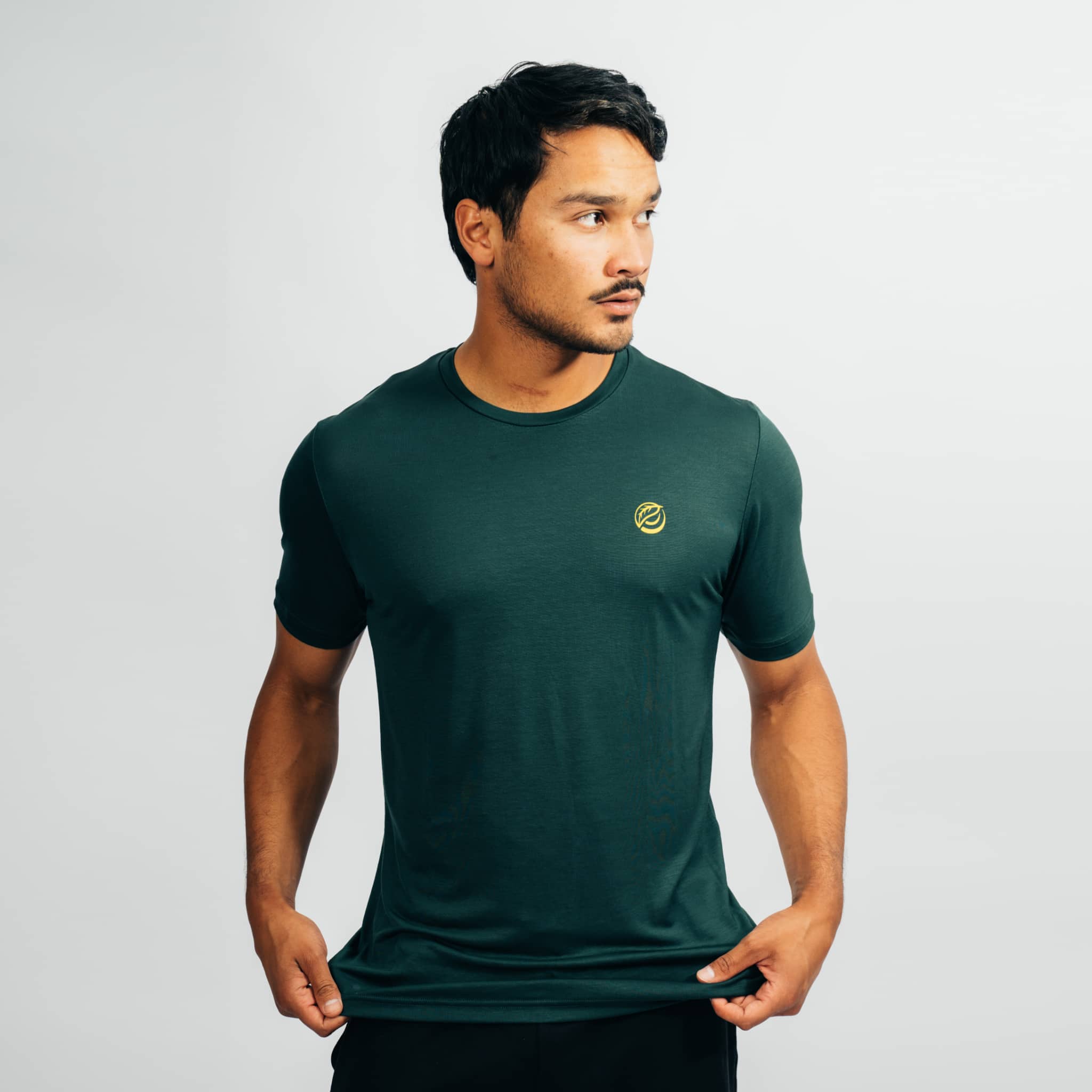 CHANGE I Natural Sport Tee - grün