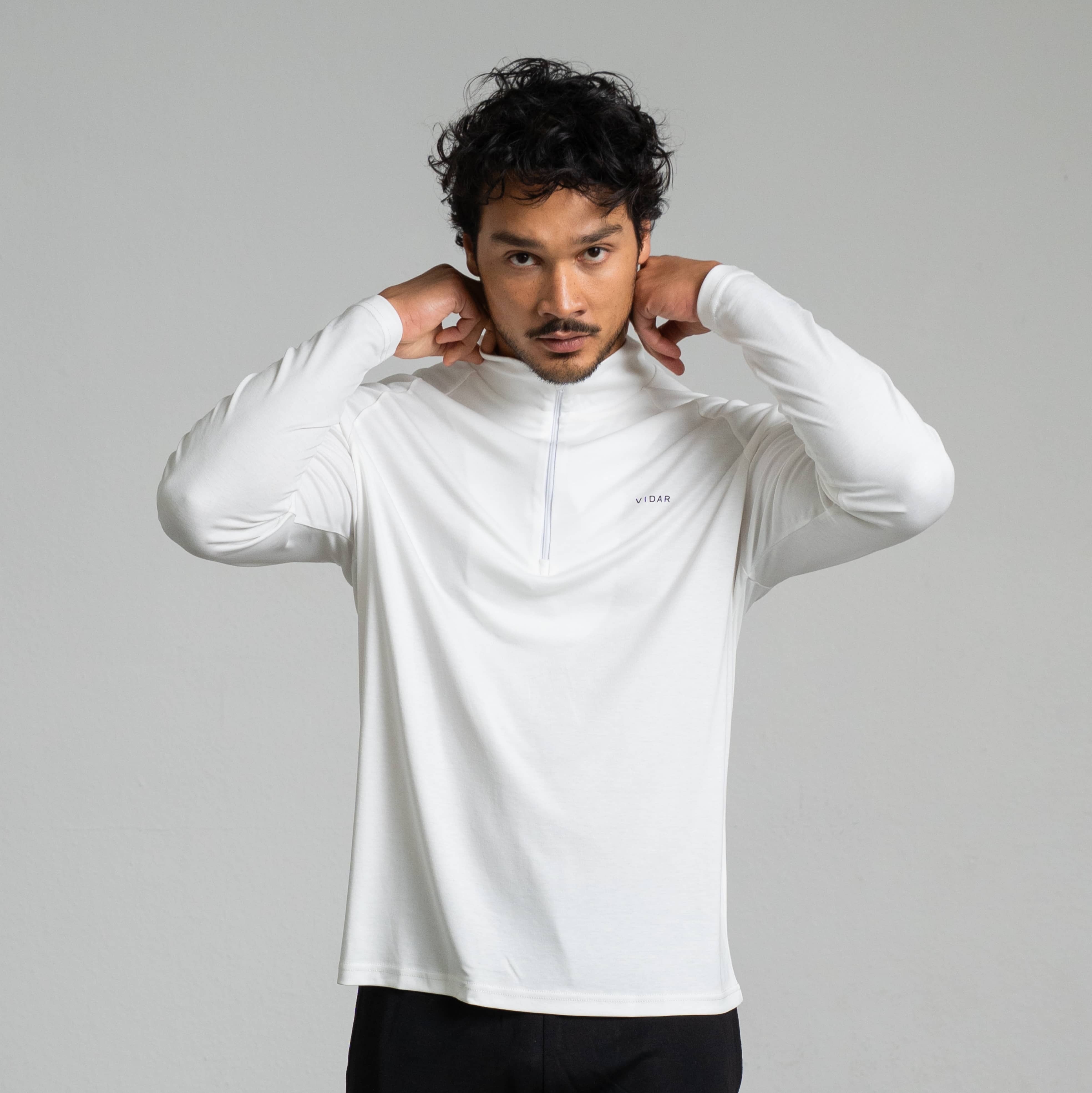 MOTION | Natural Quarter-Zip - off-white