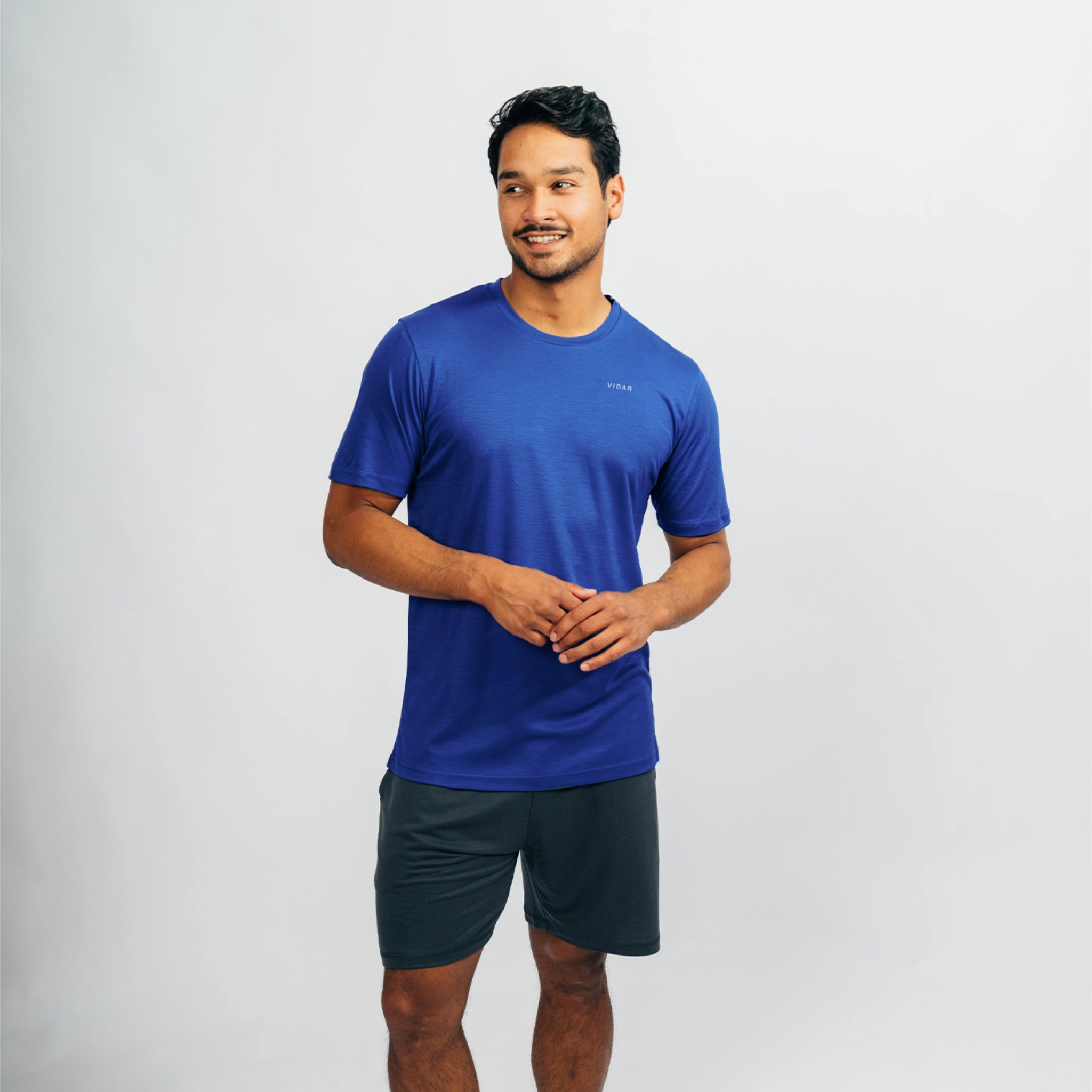 RESET Set (kurz) - cobaltblau/anthrazit