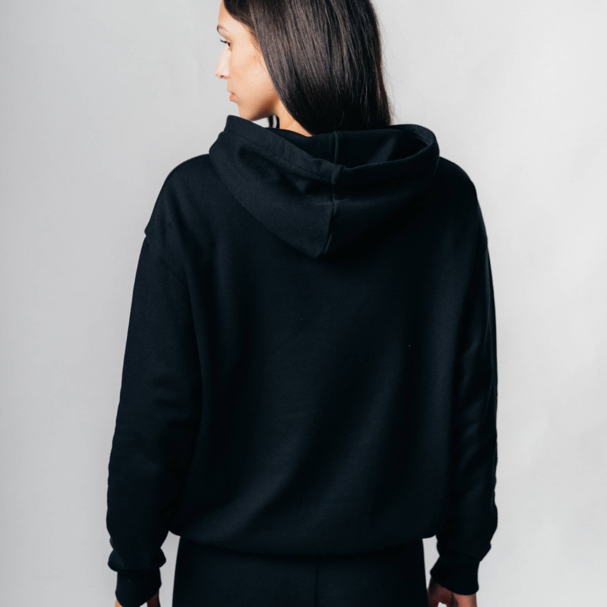 GUARD I Natural Hoodie Oversize - schwarz