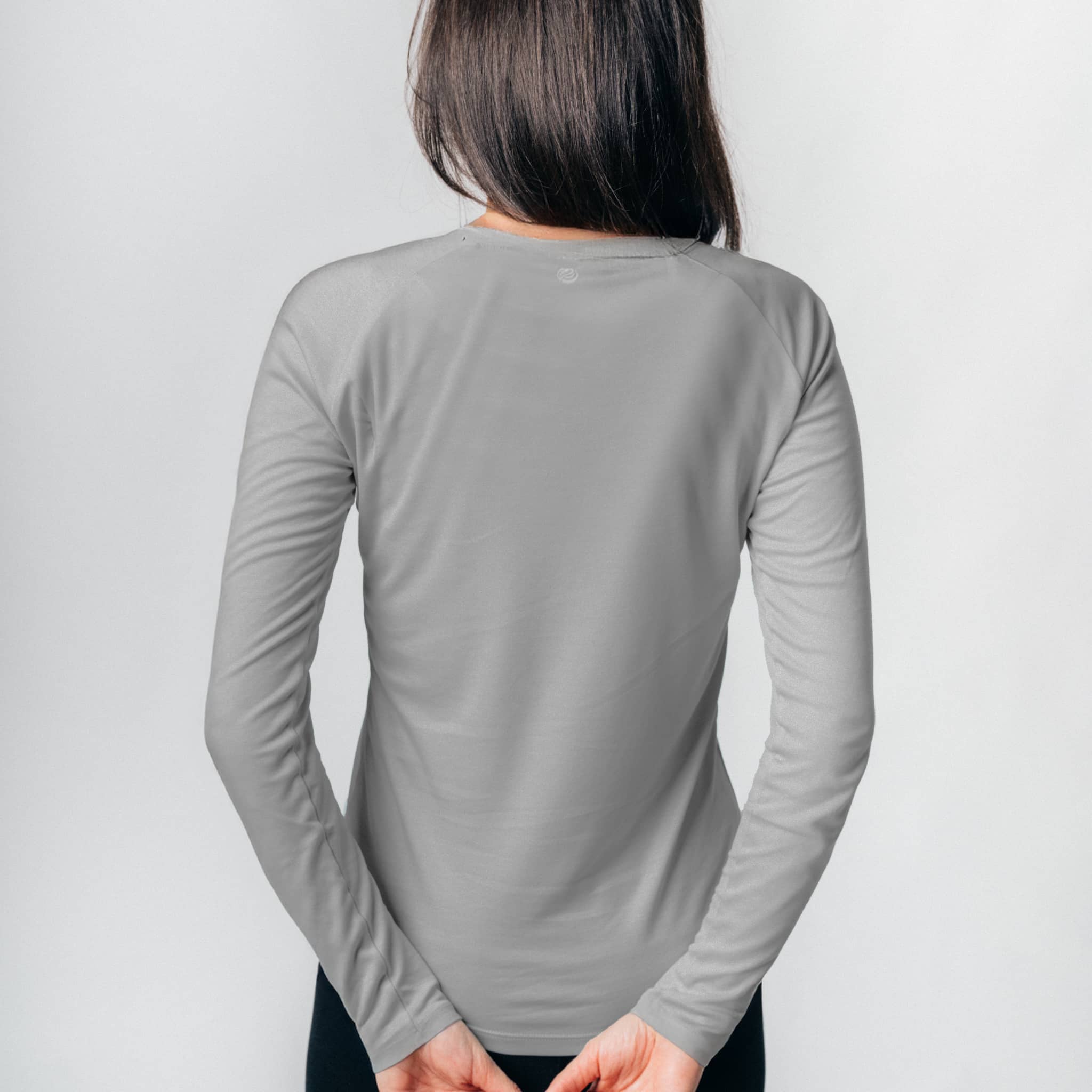 FLOW | Natural Sport Longsleeve - grau