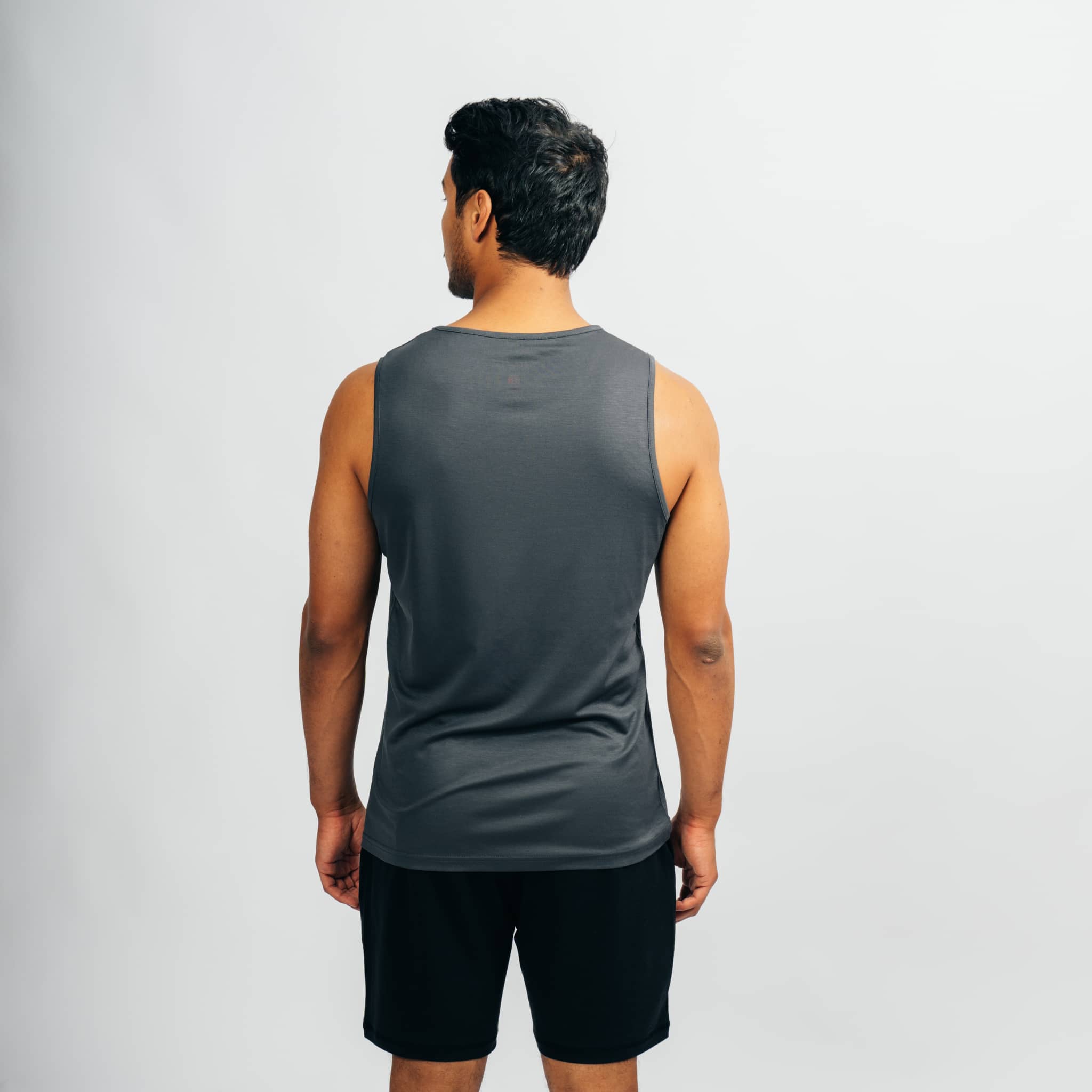 ANSWER | Sleeveless Sport Shirt anthrazit