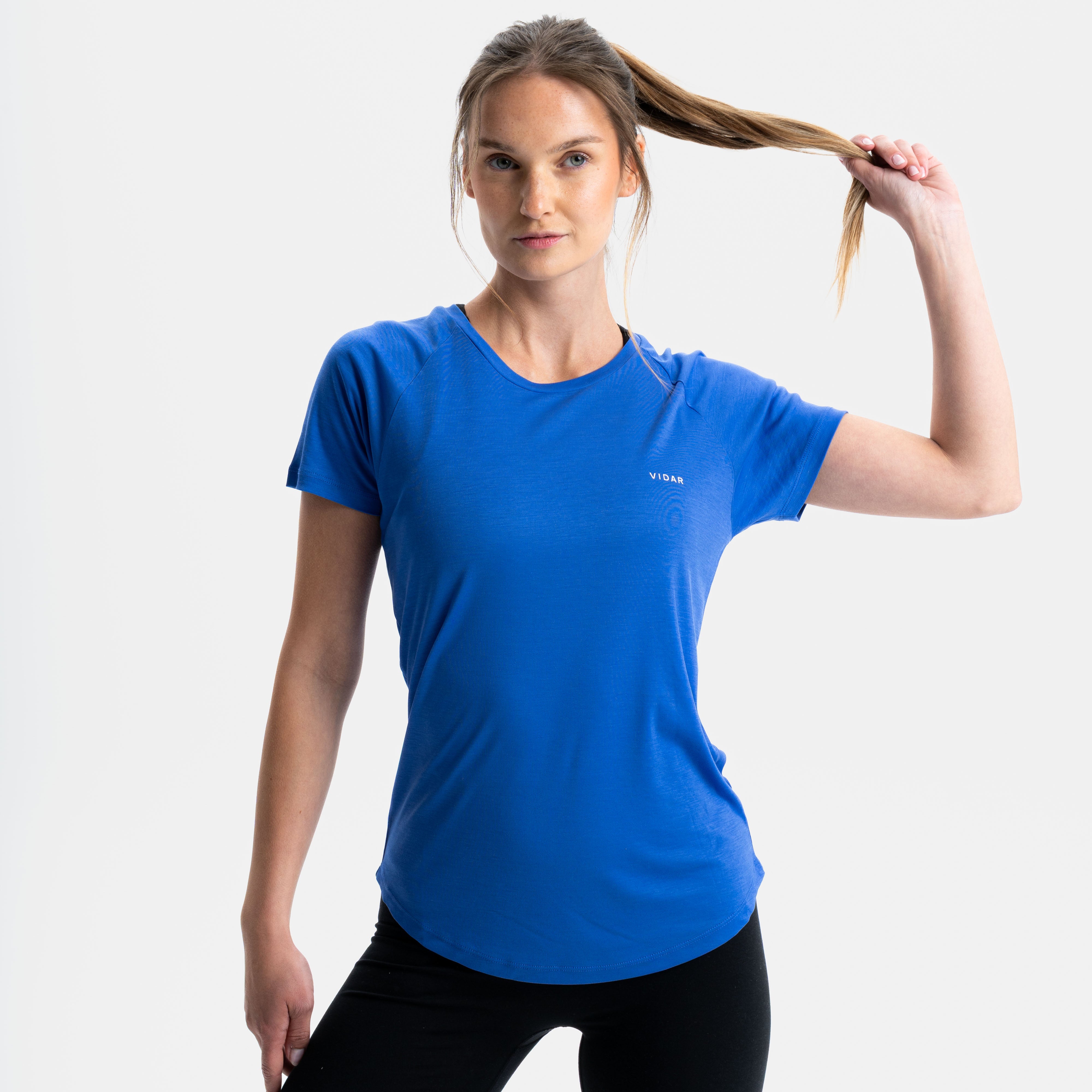 POSEIDA | Natural Performance Shirt | Electric Blue