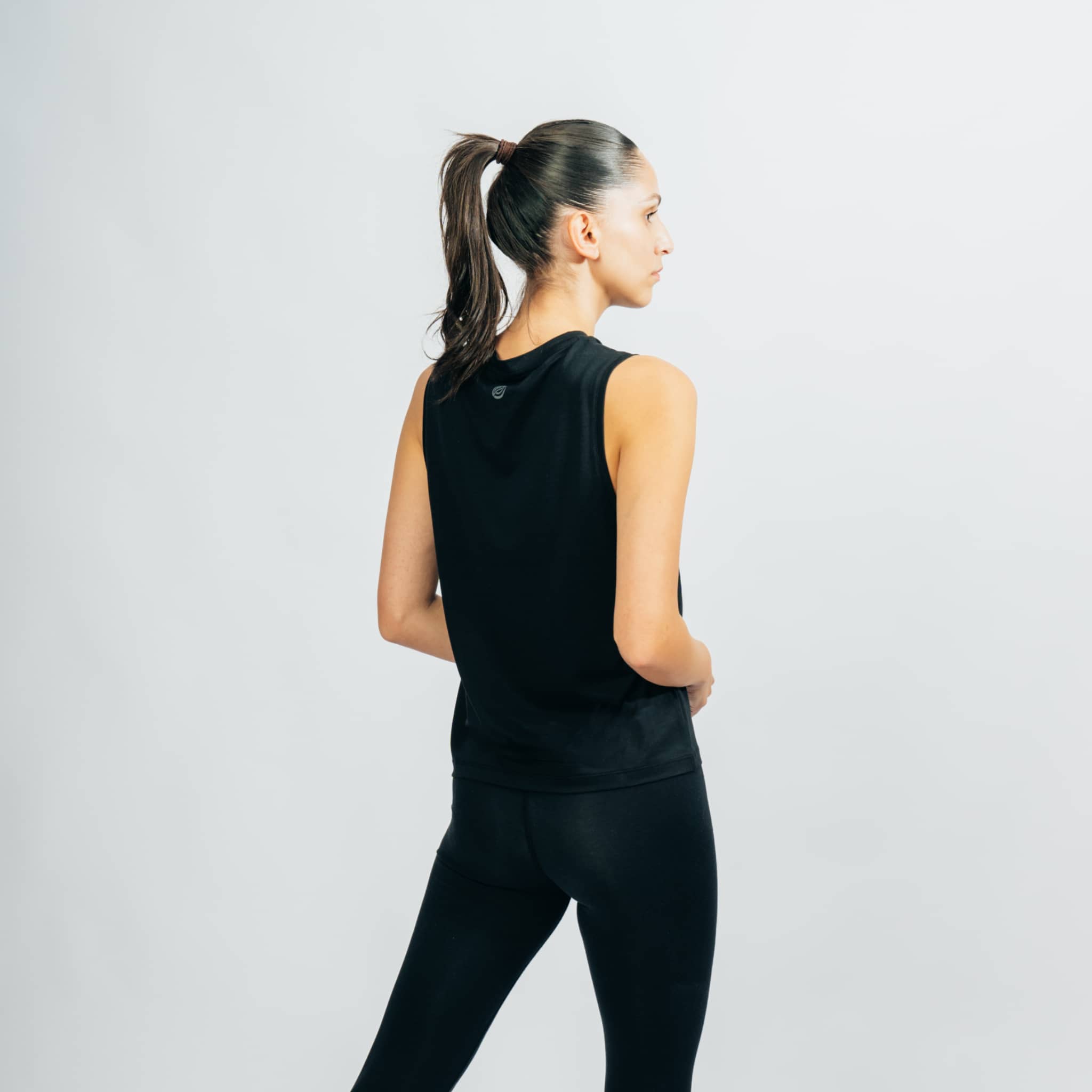 RISE I Natural Loose Top schwarz
