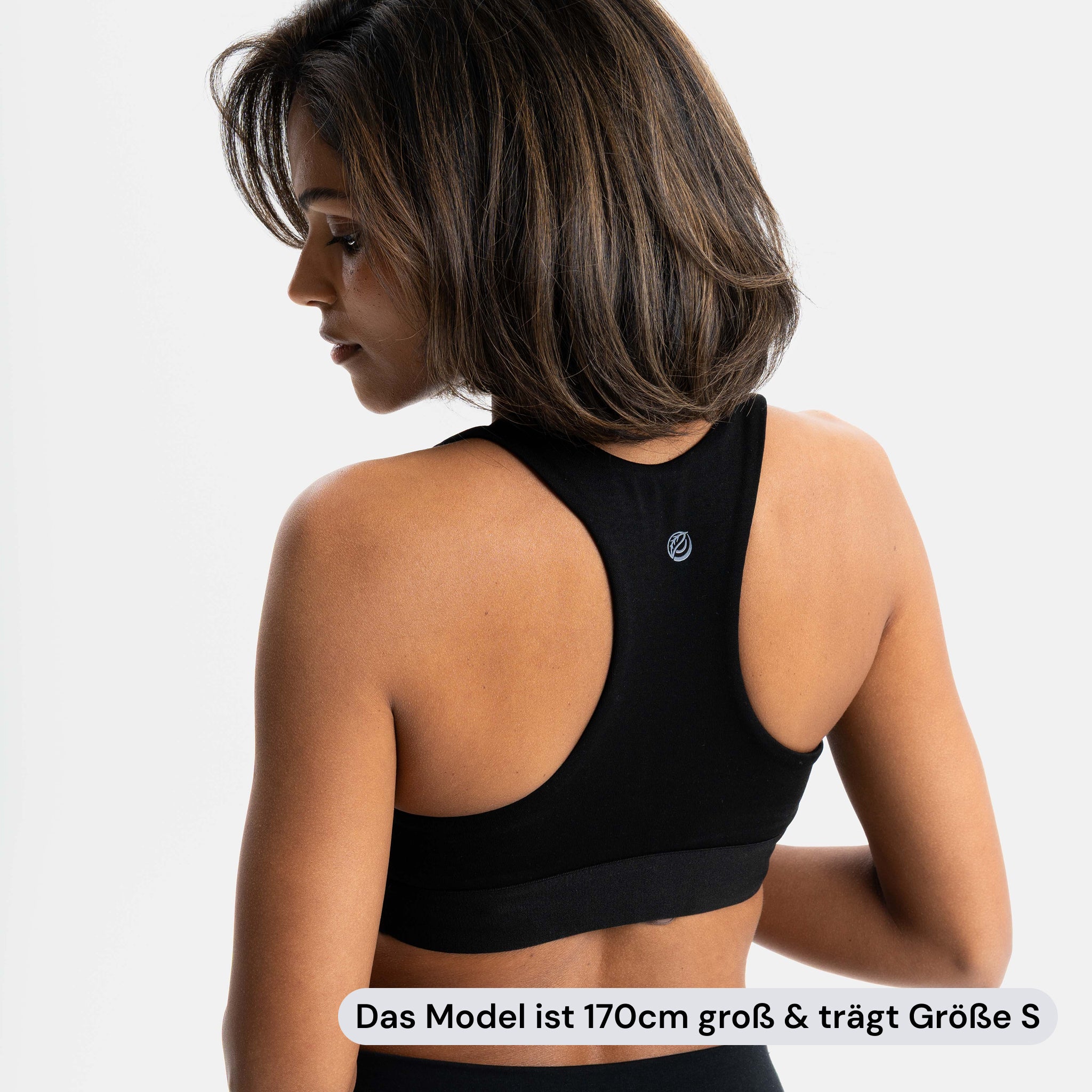 BREATH | Natural Sportsbra | Black