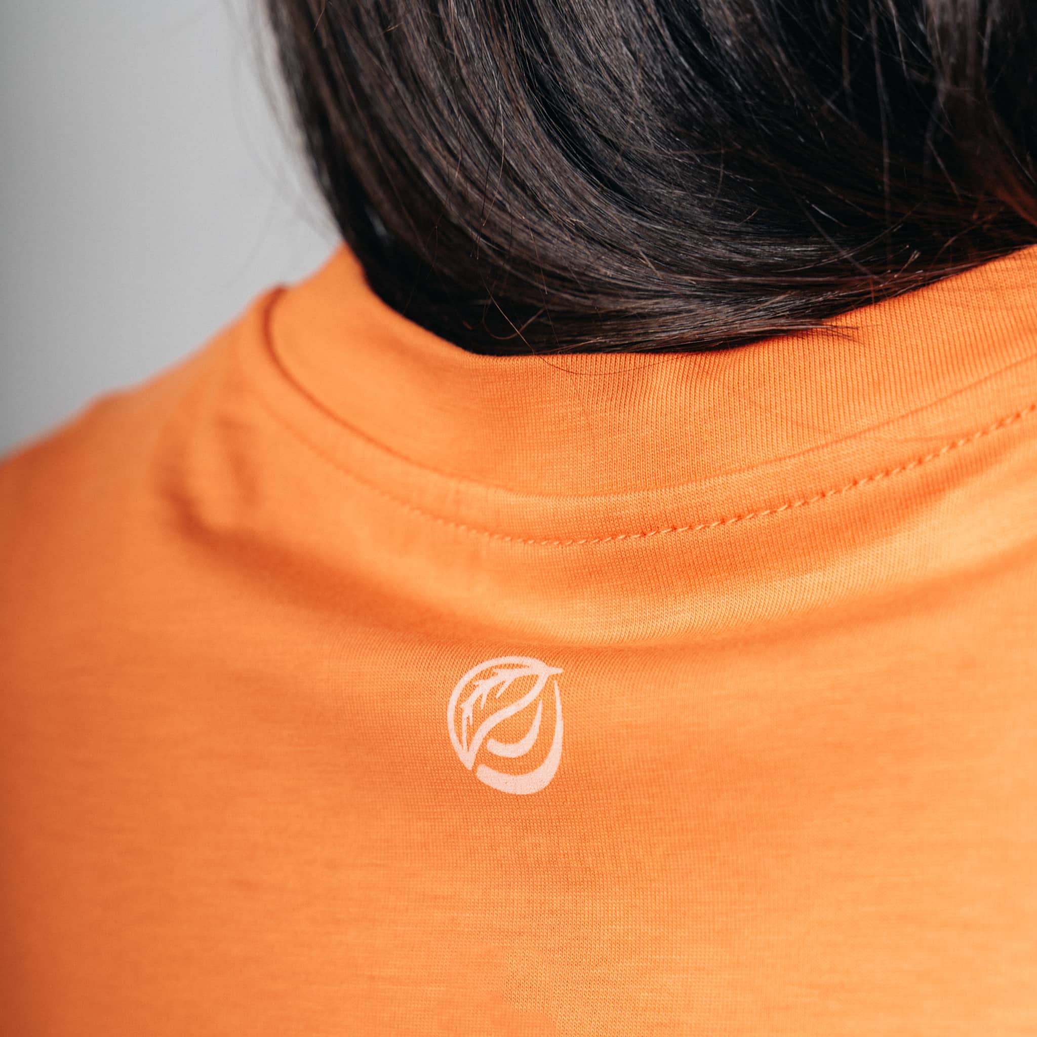 RISE I Natural Loose Top - orange