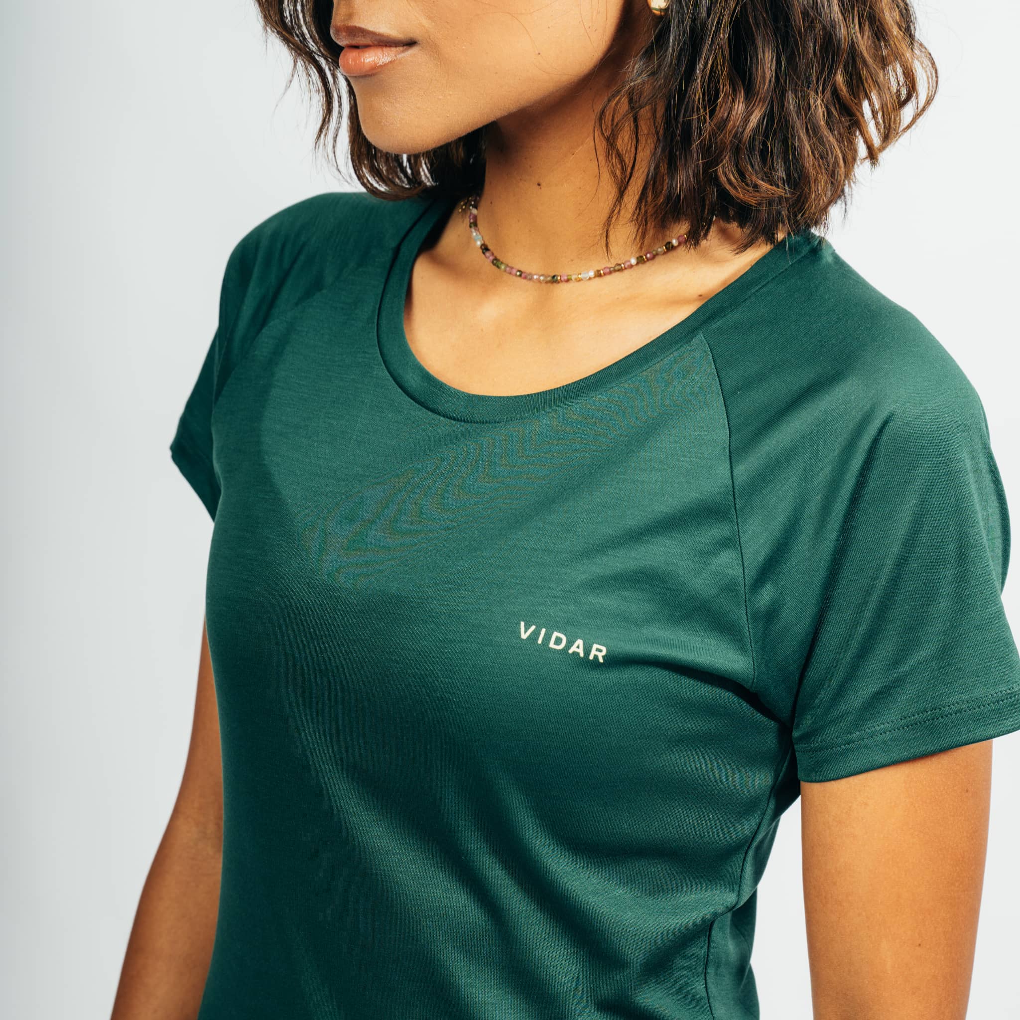 POSEIDA | Women Sport Shirt aus SEACELL - dunkelgrün