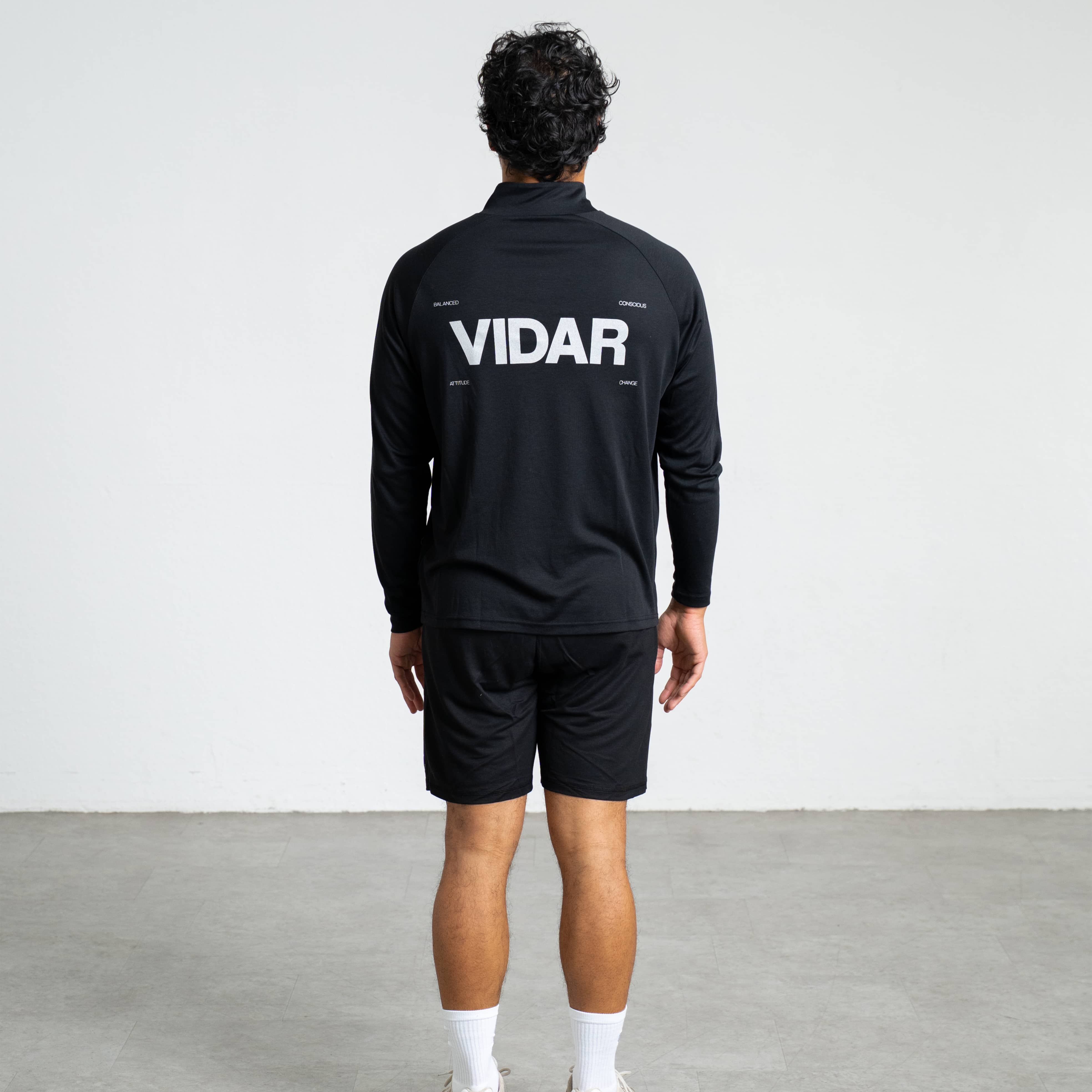 MOTION | Natural Quarter-Zip - schwarz