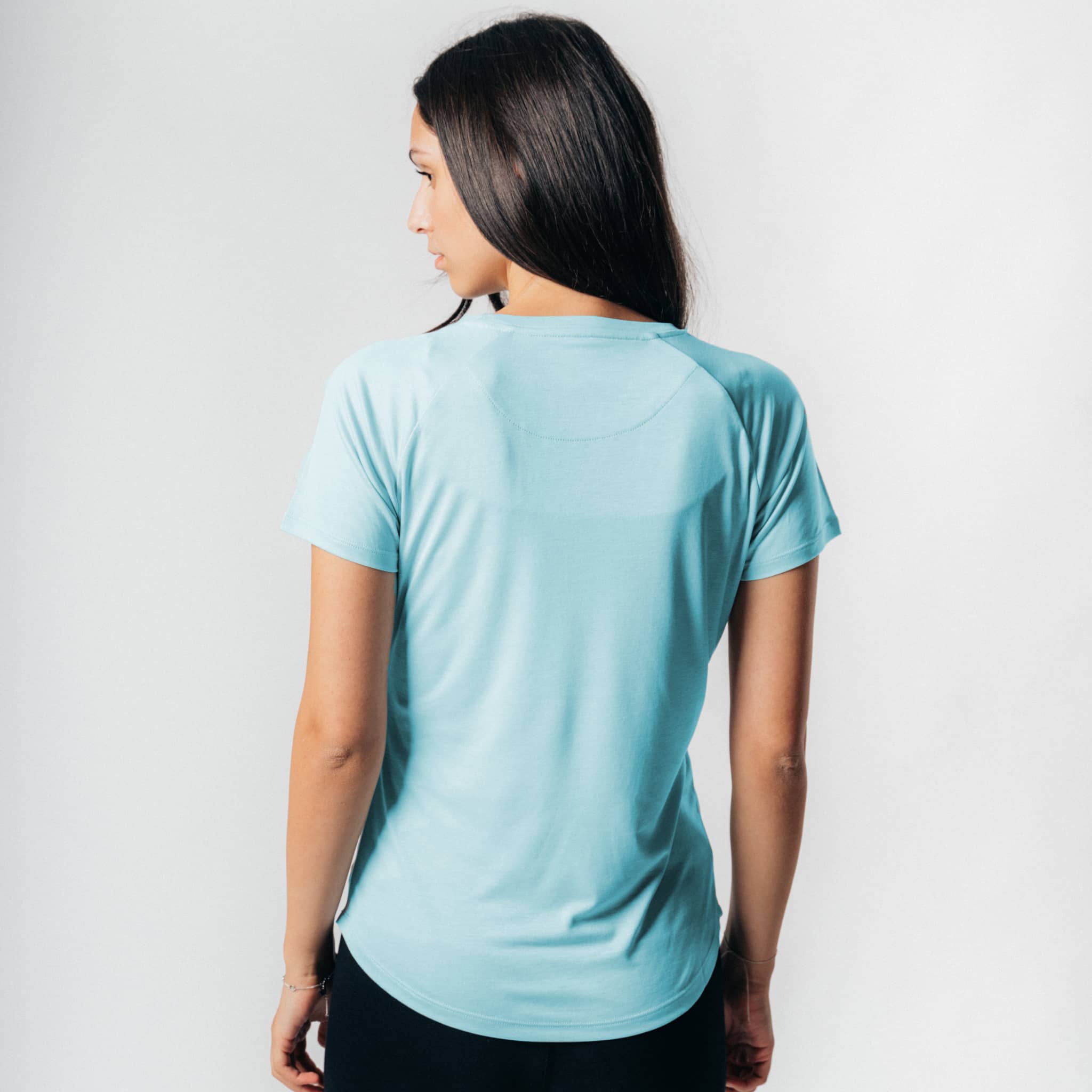 POSEIDA | Women Sport Shirt aus SEACELL - sky blue