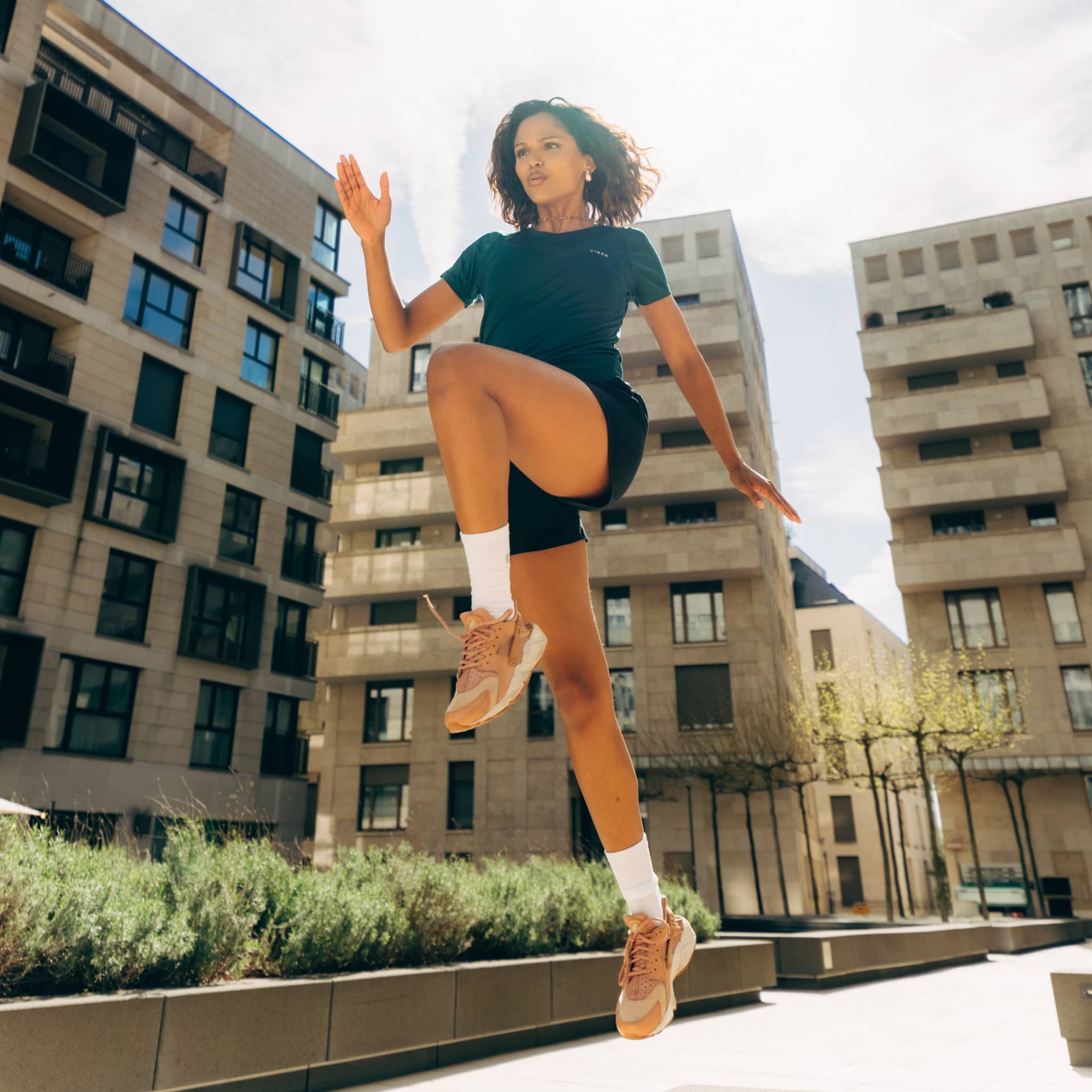 POSEIDA | Women Sport Shirt aus SEACELL - dunkelgrün