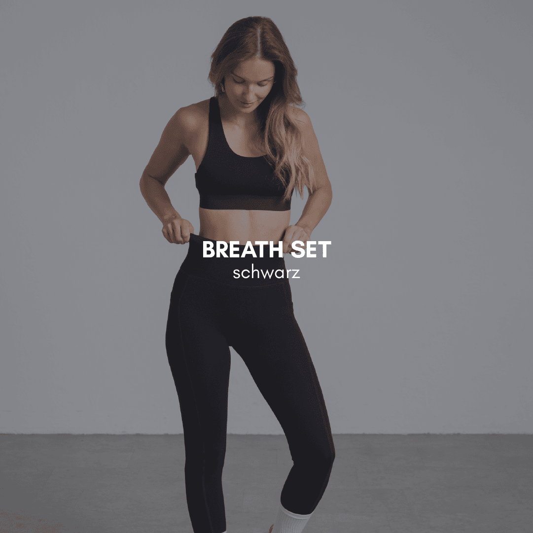 BREATH Sportset - schwarz