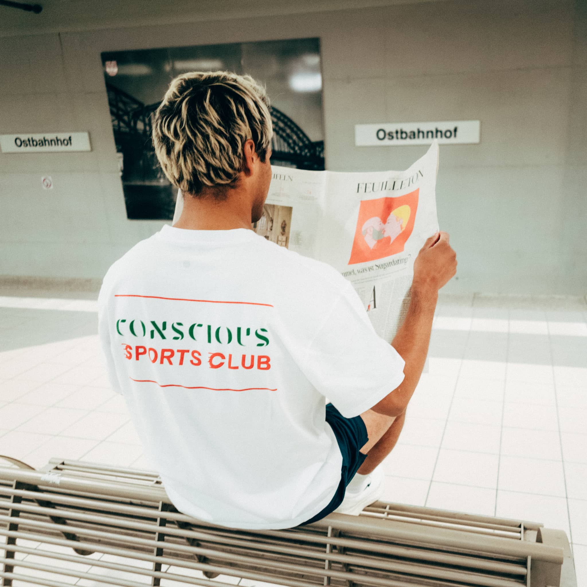 CONSCIOUS SPORTS CLUB | Heavy Oversized Tee - weiß