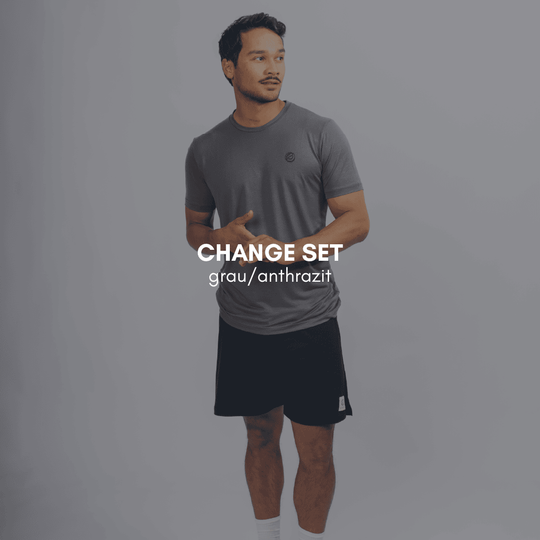 CHANGE Sportset (kurz) - grau / anthrazit