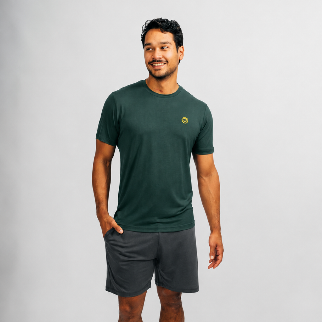 CHANGE Sportset Short | Forrest Green x Iron Grey