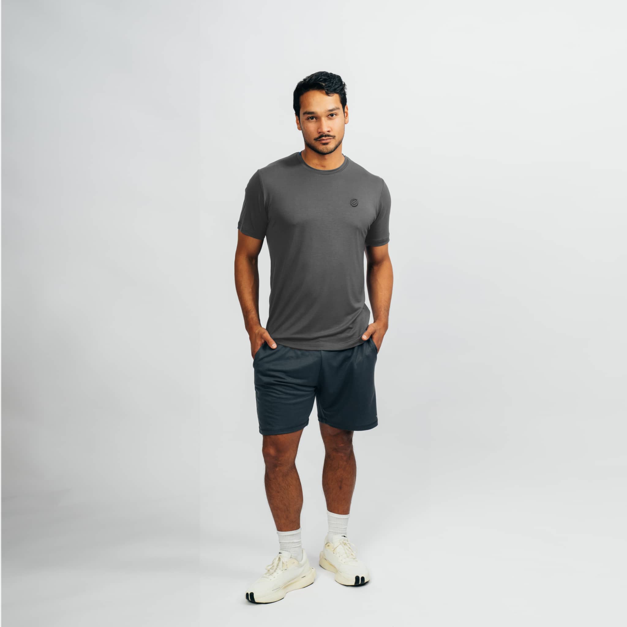 CHANGE Sportset (kurz) - grau / anthrazit