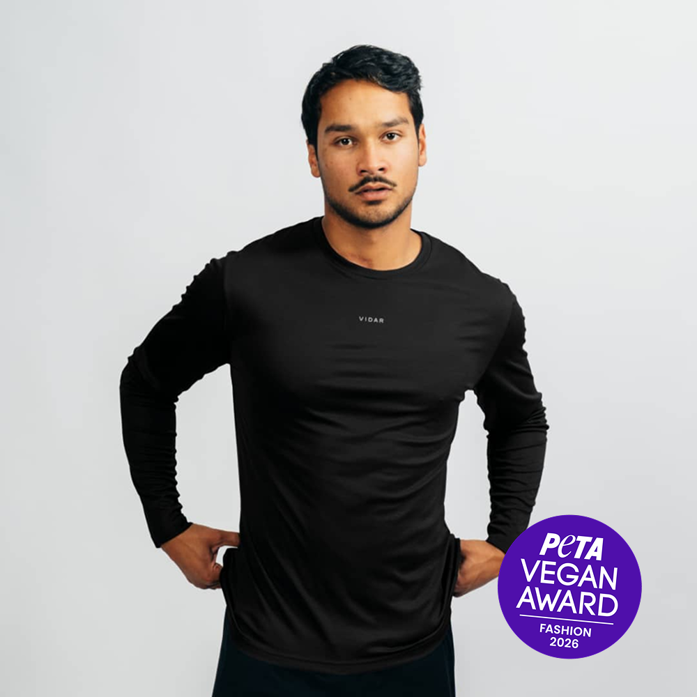DISTANCE | Natural Performance Longsleeve | Black