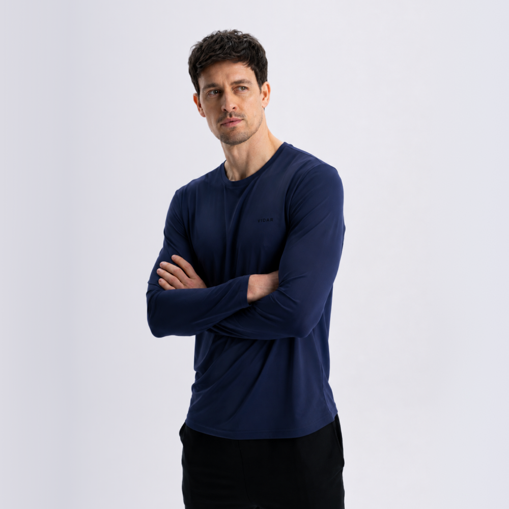DISTANCE | Performance Longsleeve | Deep Navy