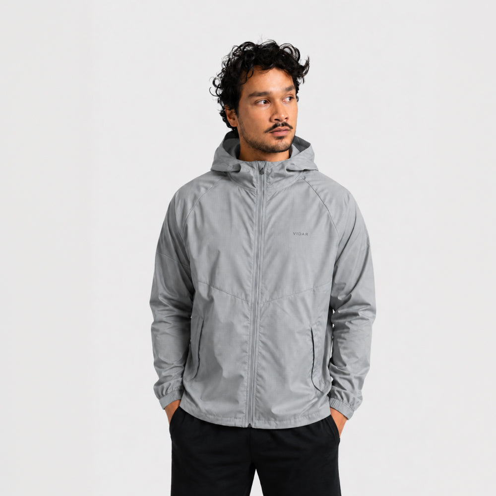 EXO | Natural Windbreaker Herren | Iron Grey