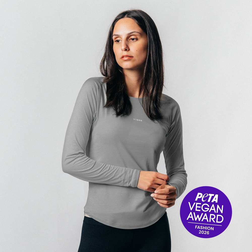FLOW | Natural Sport Longsleeve | Stone Grey
