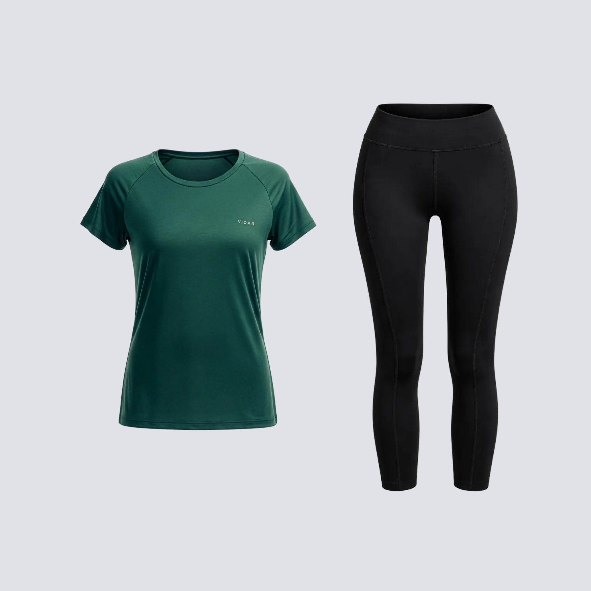 POSEIDA Set - dunkelgrün / schwarz