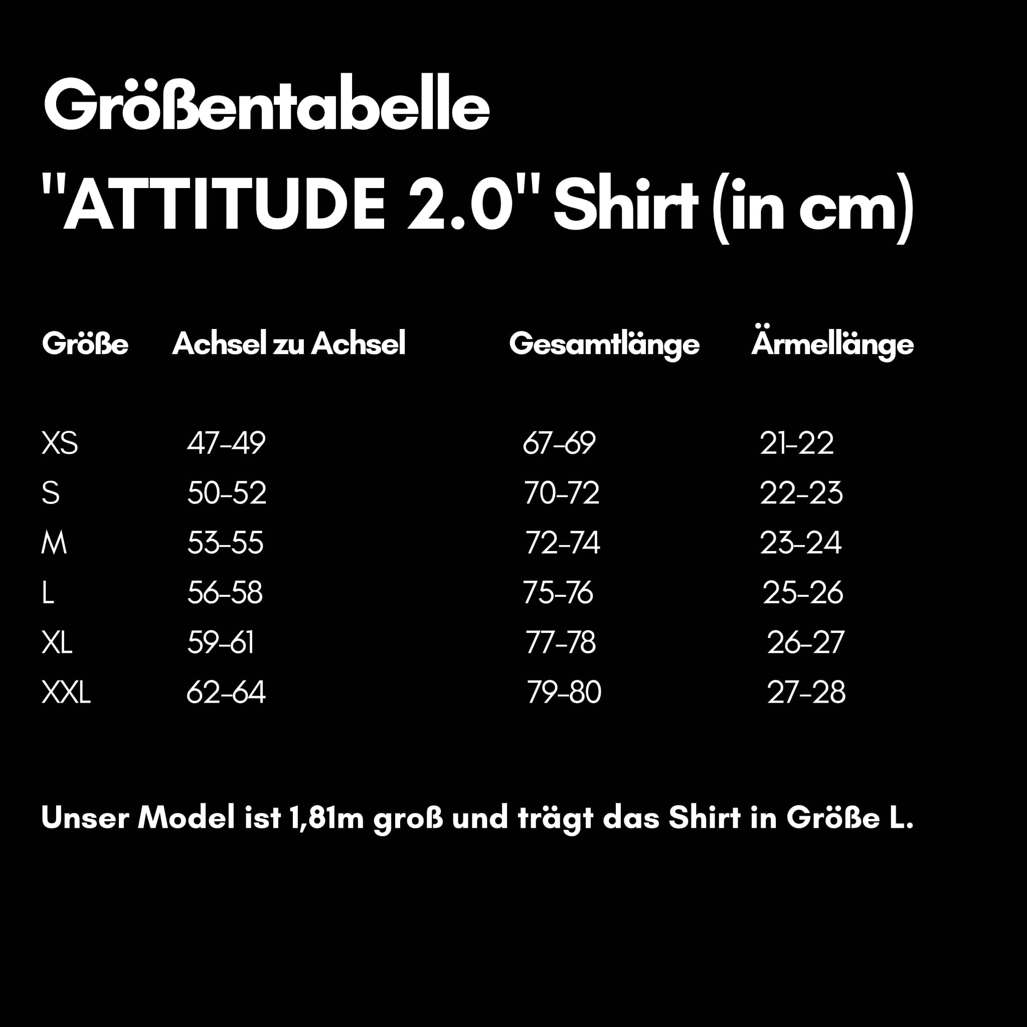 ATTITUDE 2.0 I Natural Performance Tee - schwarz