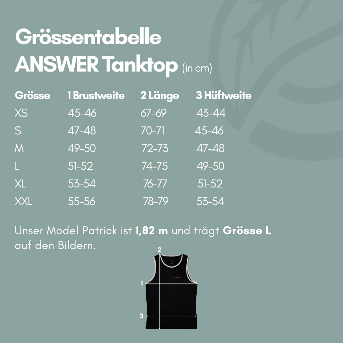 ANSWER | Sleeveless Sport Shirt schwarz