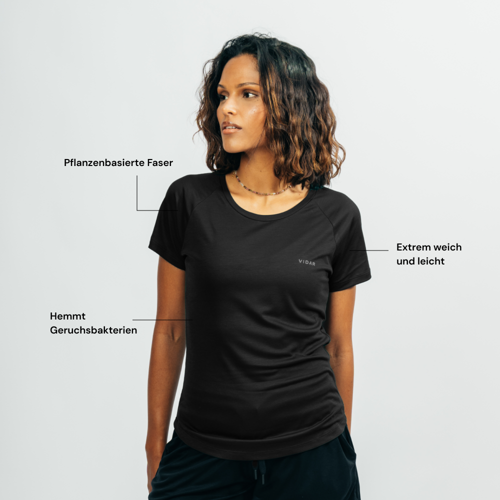 POSEIDA | Women Sport Shirt | Black