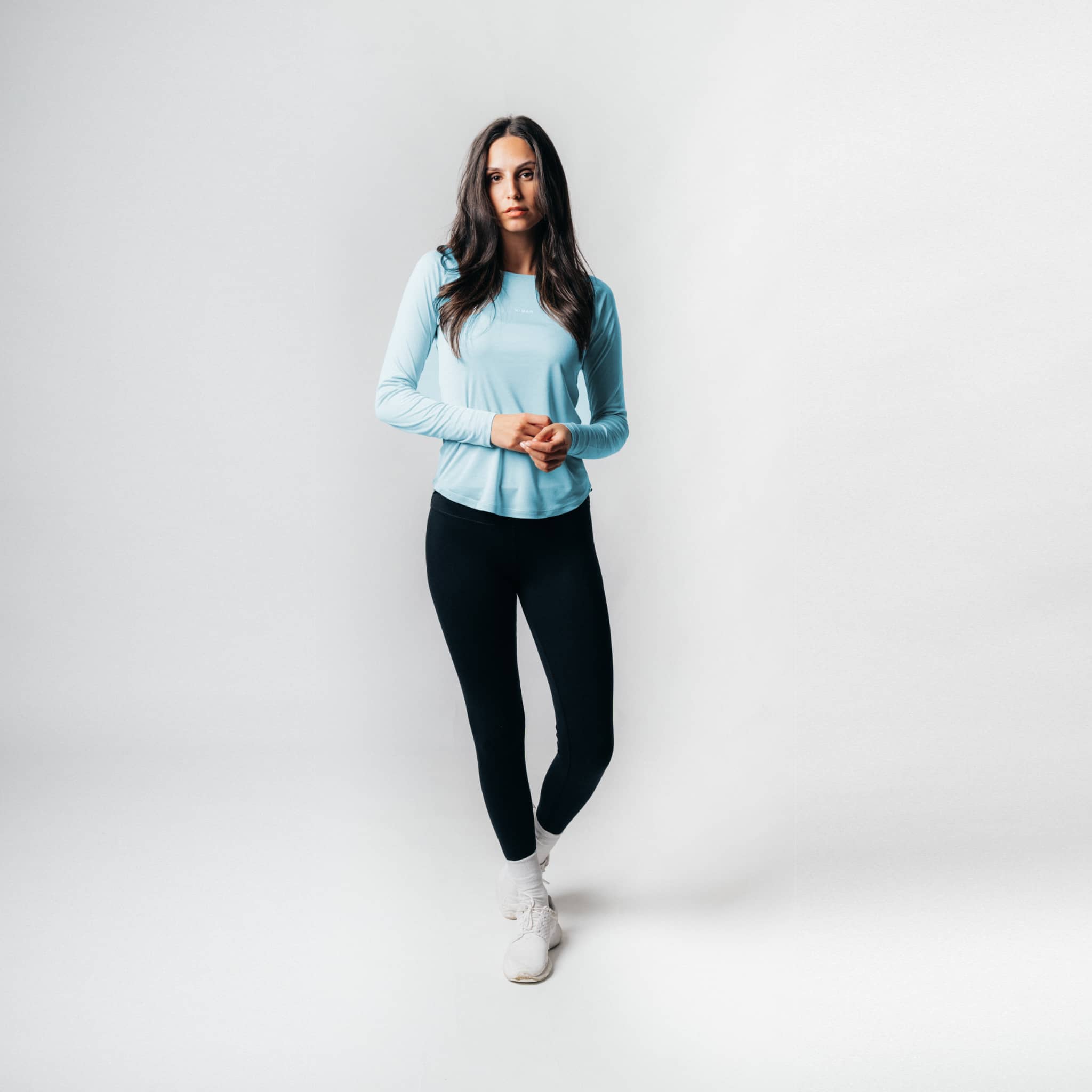 FLOW Sportset (lang) - sky blue / schwarz