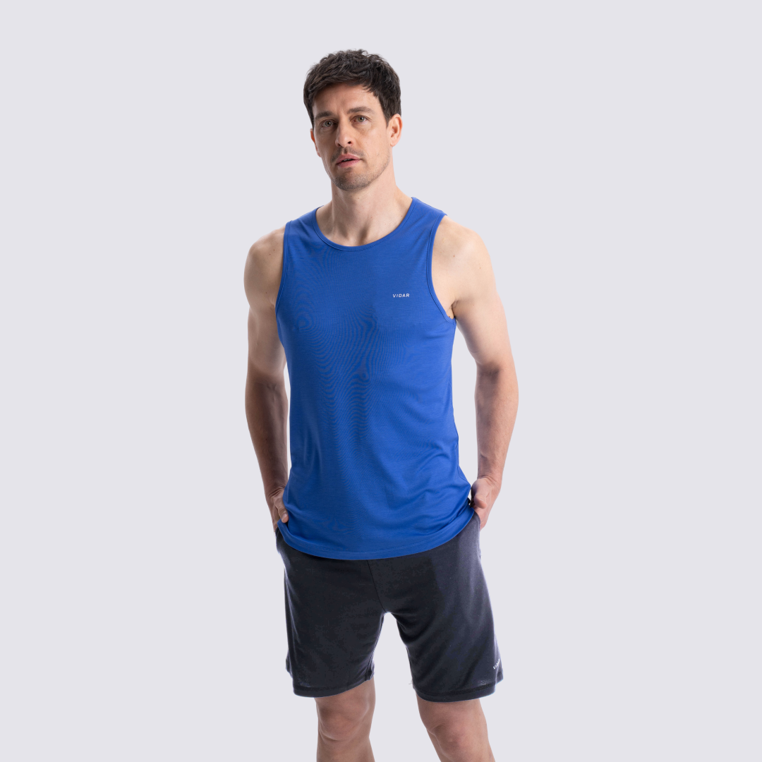 ANSWER Sportset Short | Electric Blue x Iron Grey