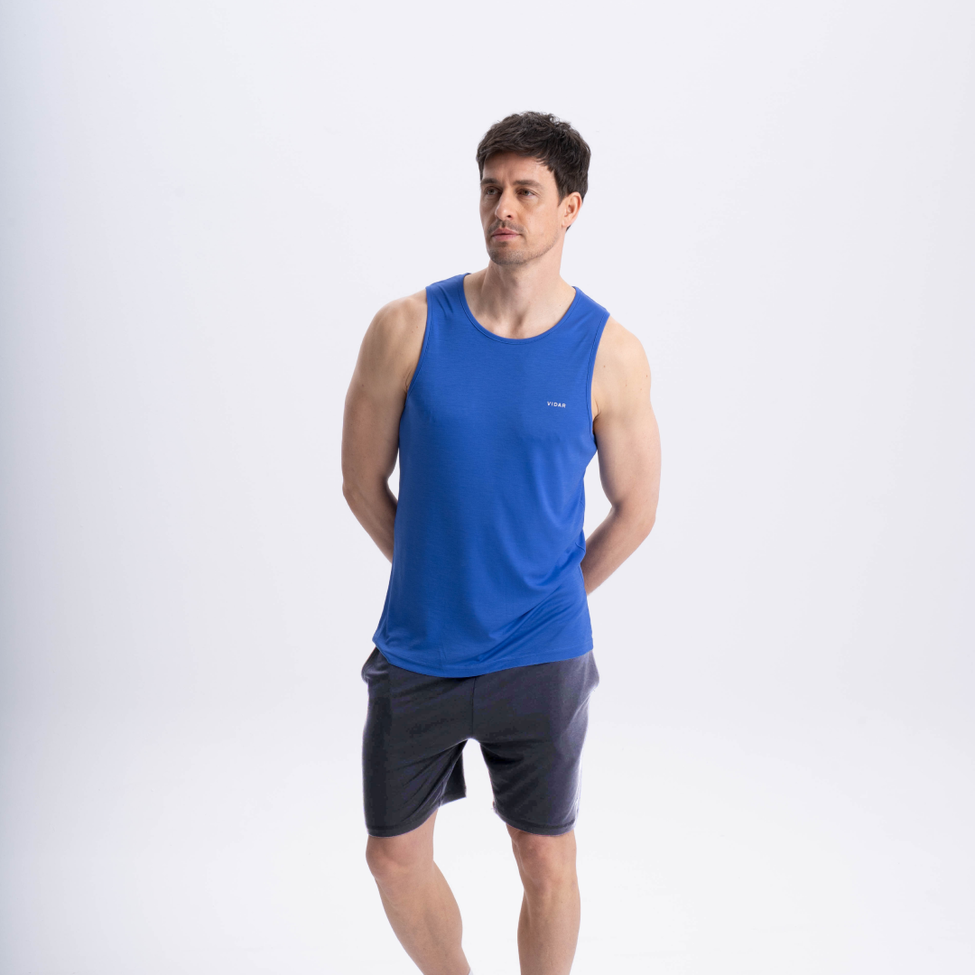 ANSWER Sportset Short | Electric Blue x Iron Grey