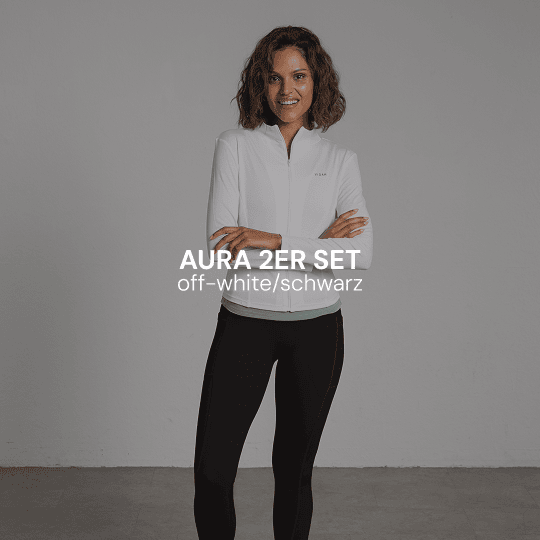 AURA 2er Set weiß / schwarz