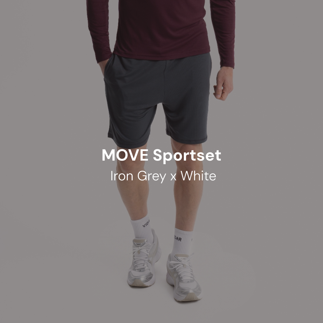 MOVE 2er Sportset | Iron Grey x White