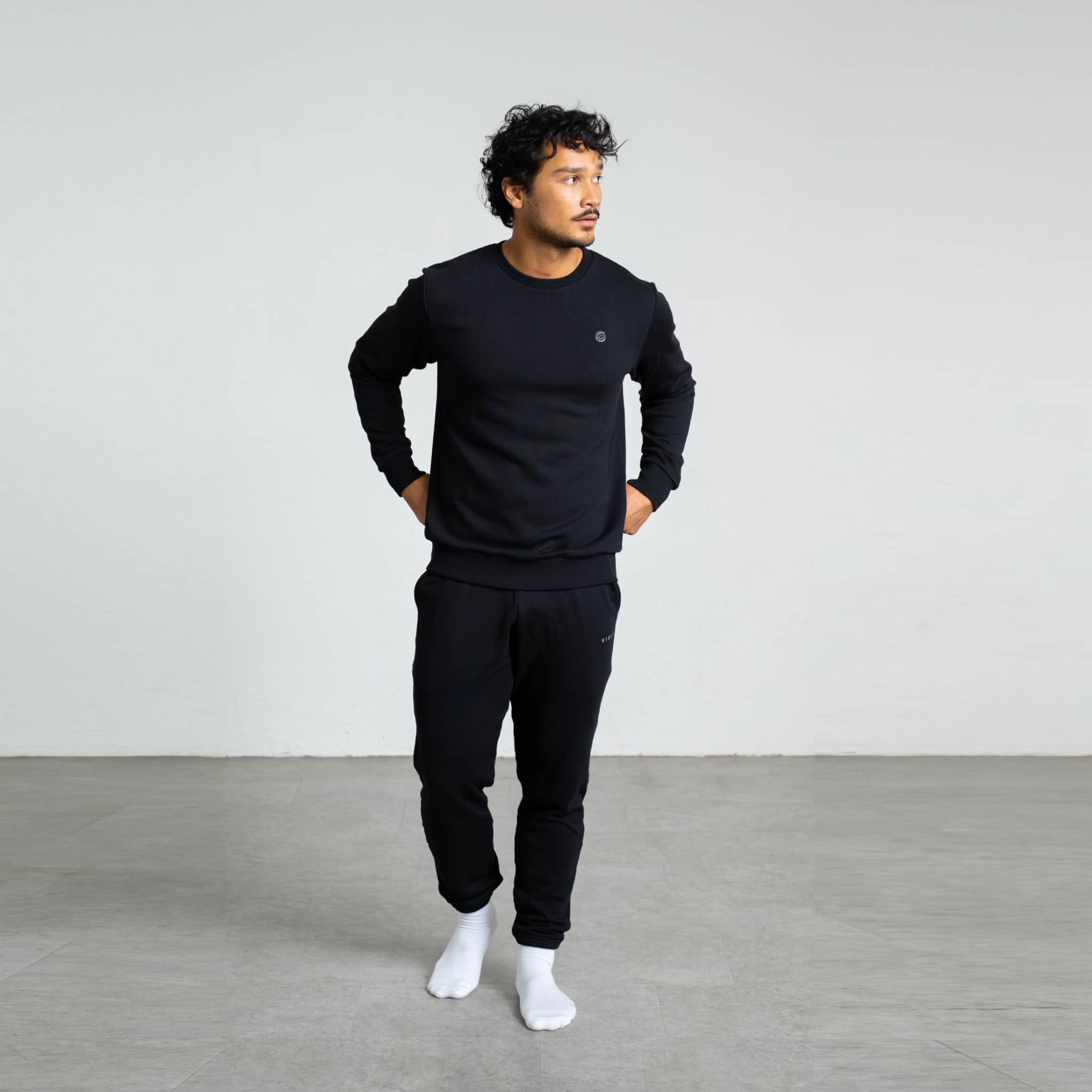 ALL COURT I Natural Sweatpants - schwarz