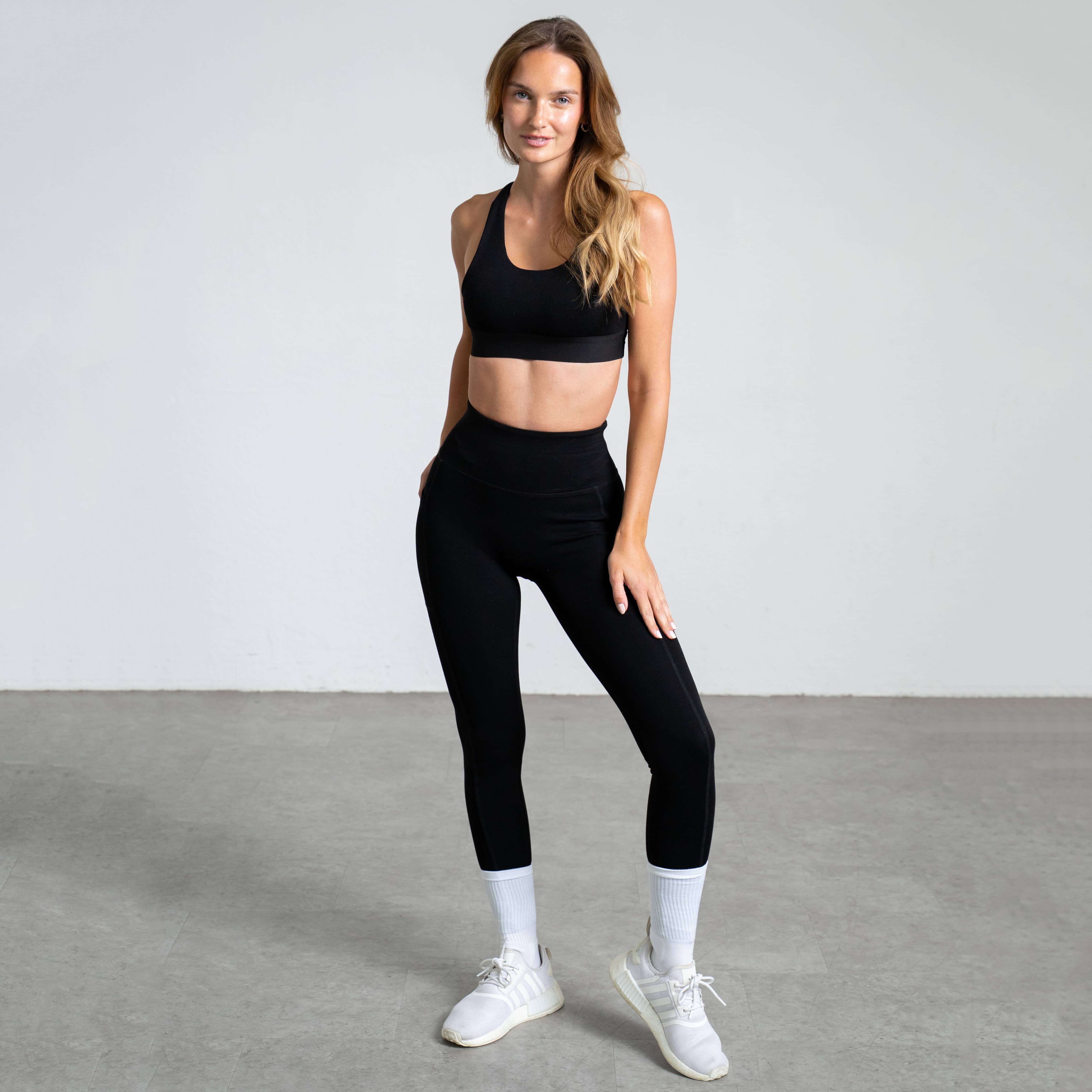 ELEVATE | Natural Sport Leggings | Black