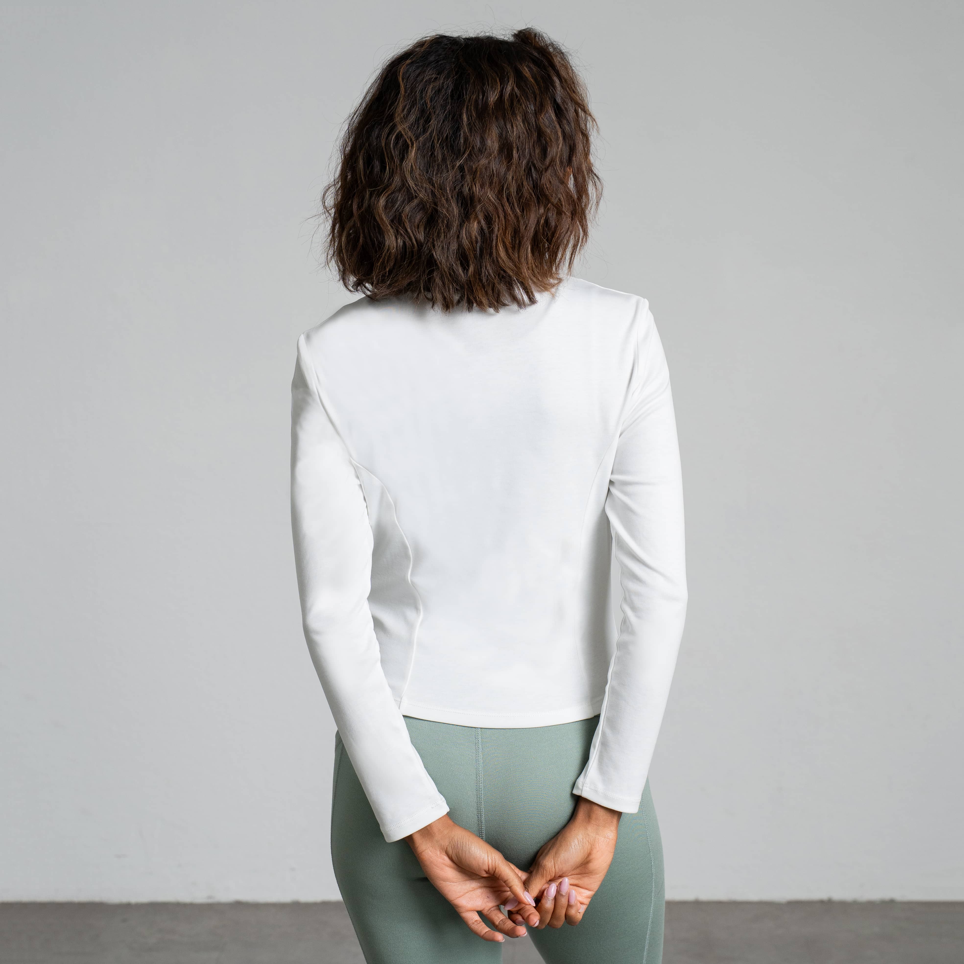 AURA | Natural Full-Zip – Off-White