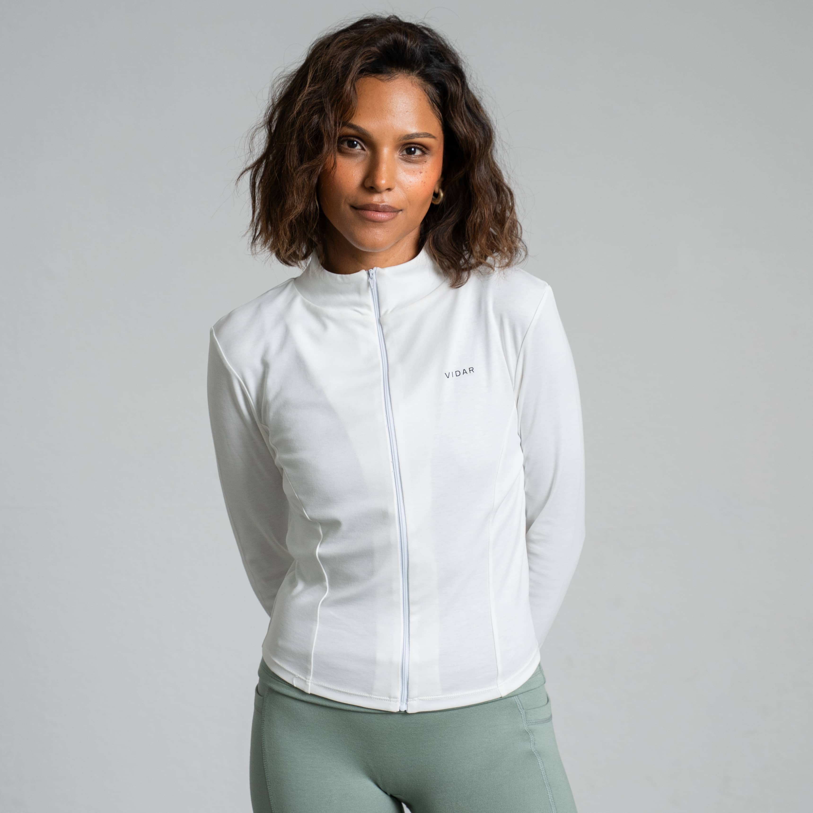 AURA | Natural Full-Zip – Off-White