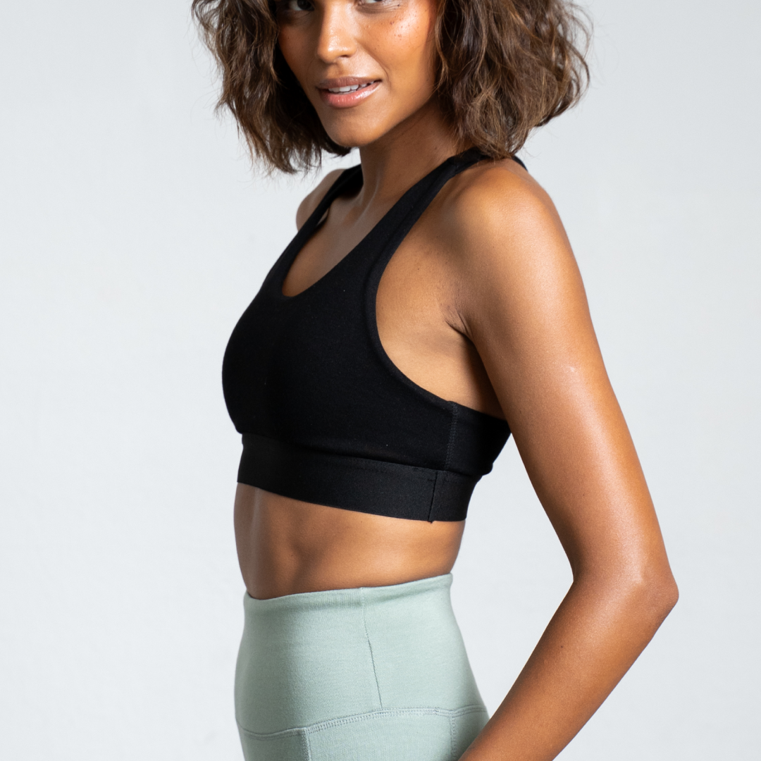 BREATH Sportset - schwarz / sage green