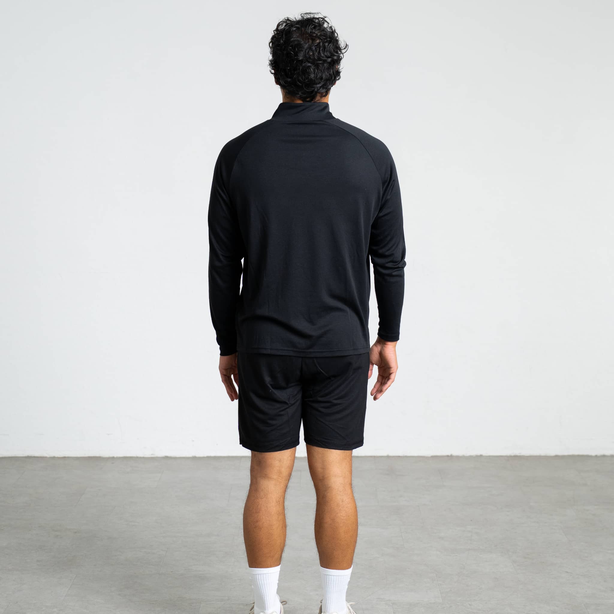 MOTION | Natural Quarter-Zip - schwarz