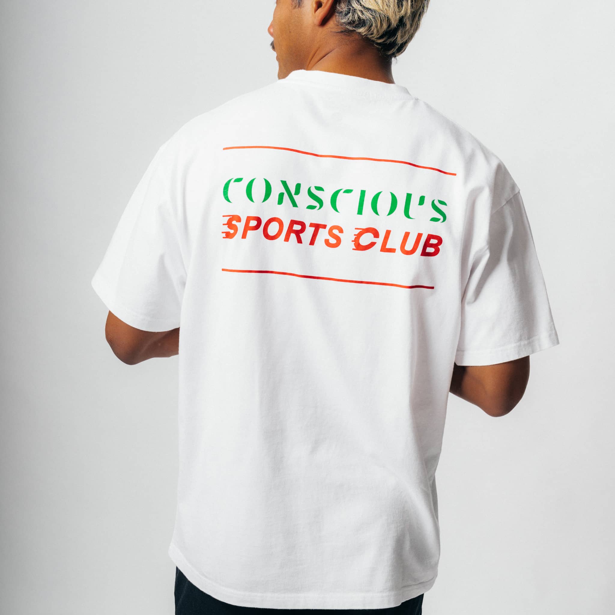 CONSCIOUS SPORTS CLUB | Oversize Tee - weiß