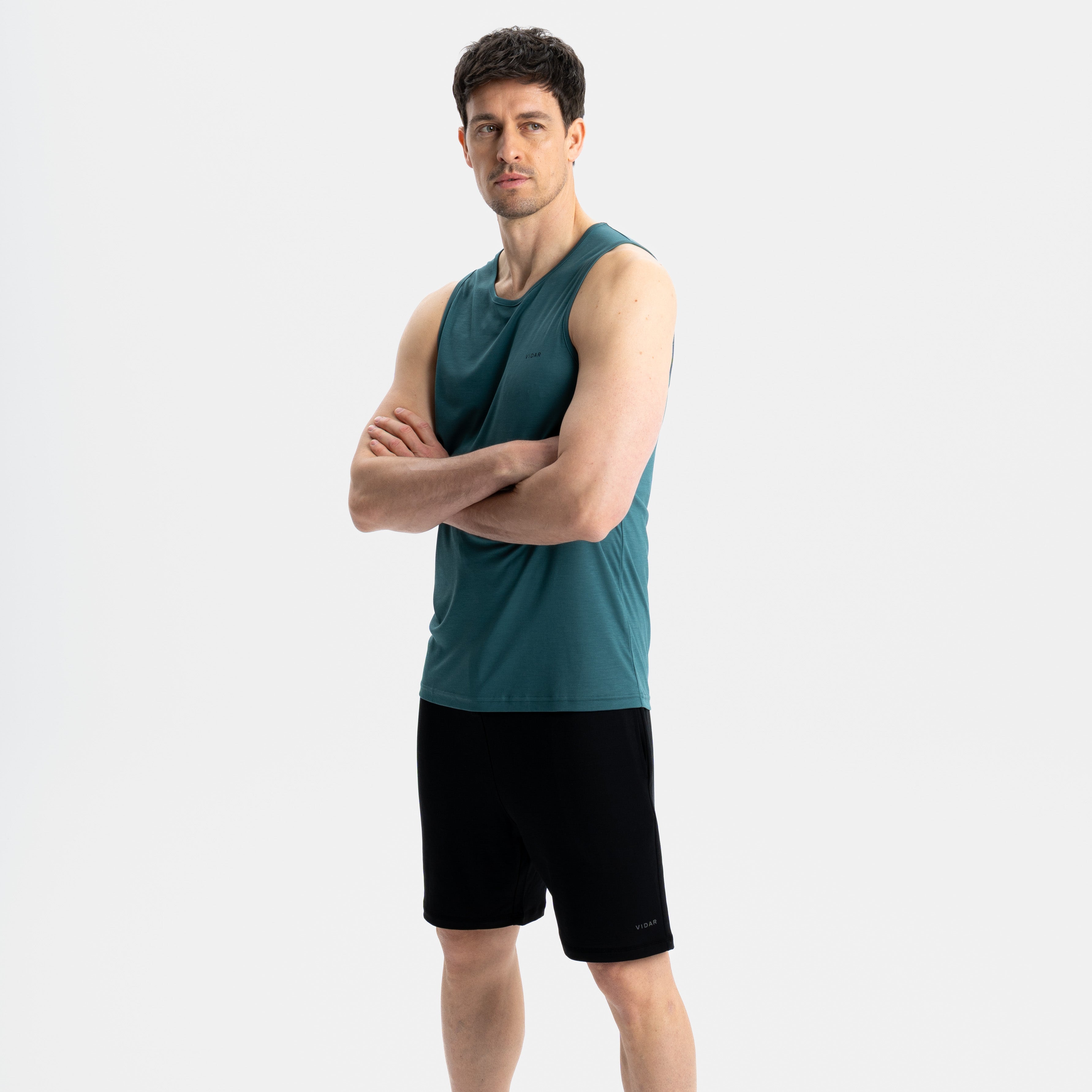 ANSWER Sportset Short | Deep Sea Green x Black