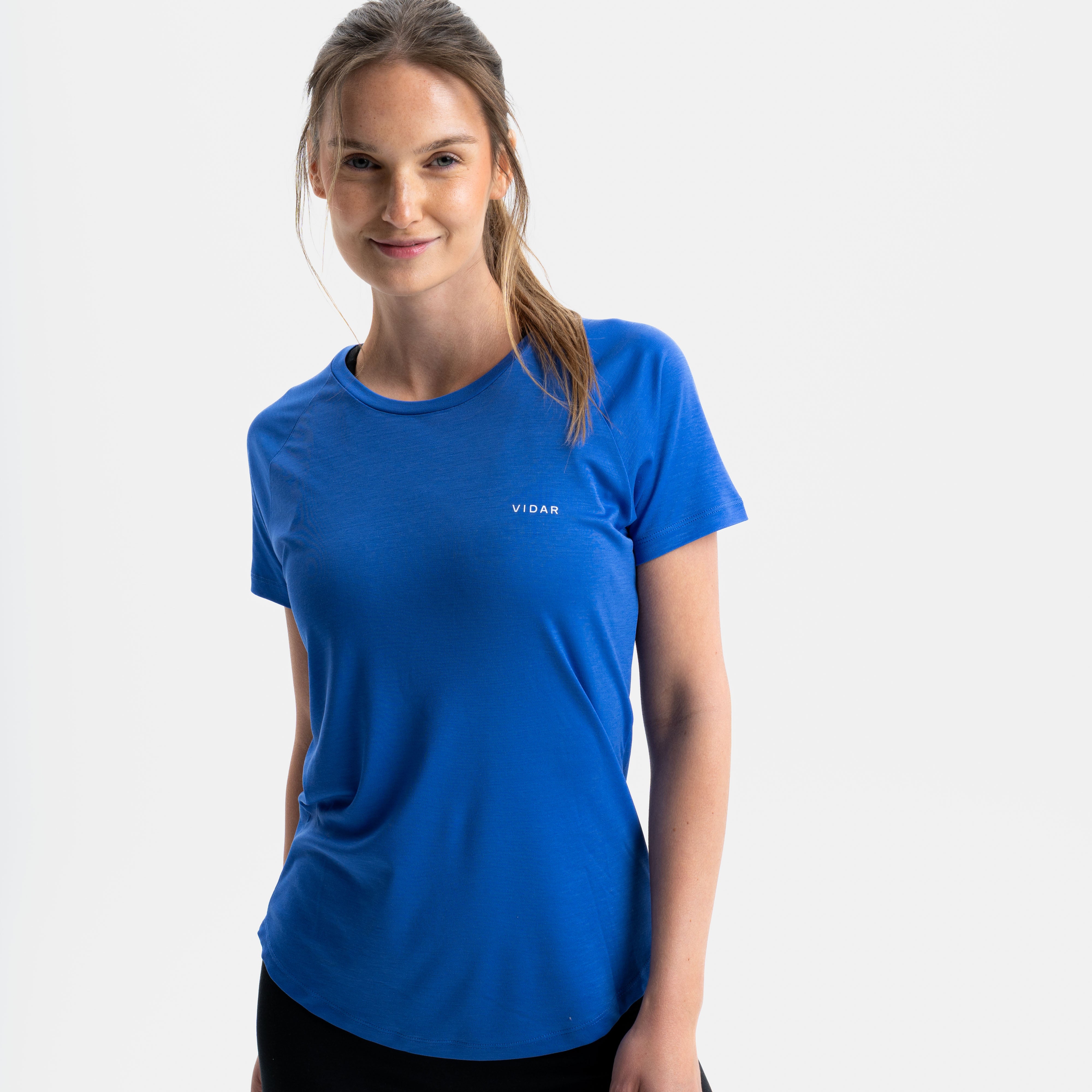 POSEIDA | Natural Performance Shirt | Electric Blue