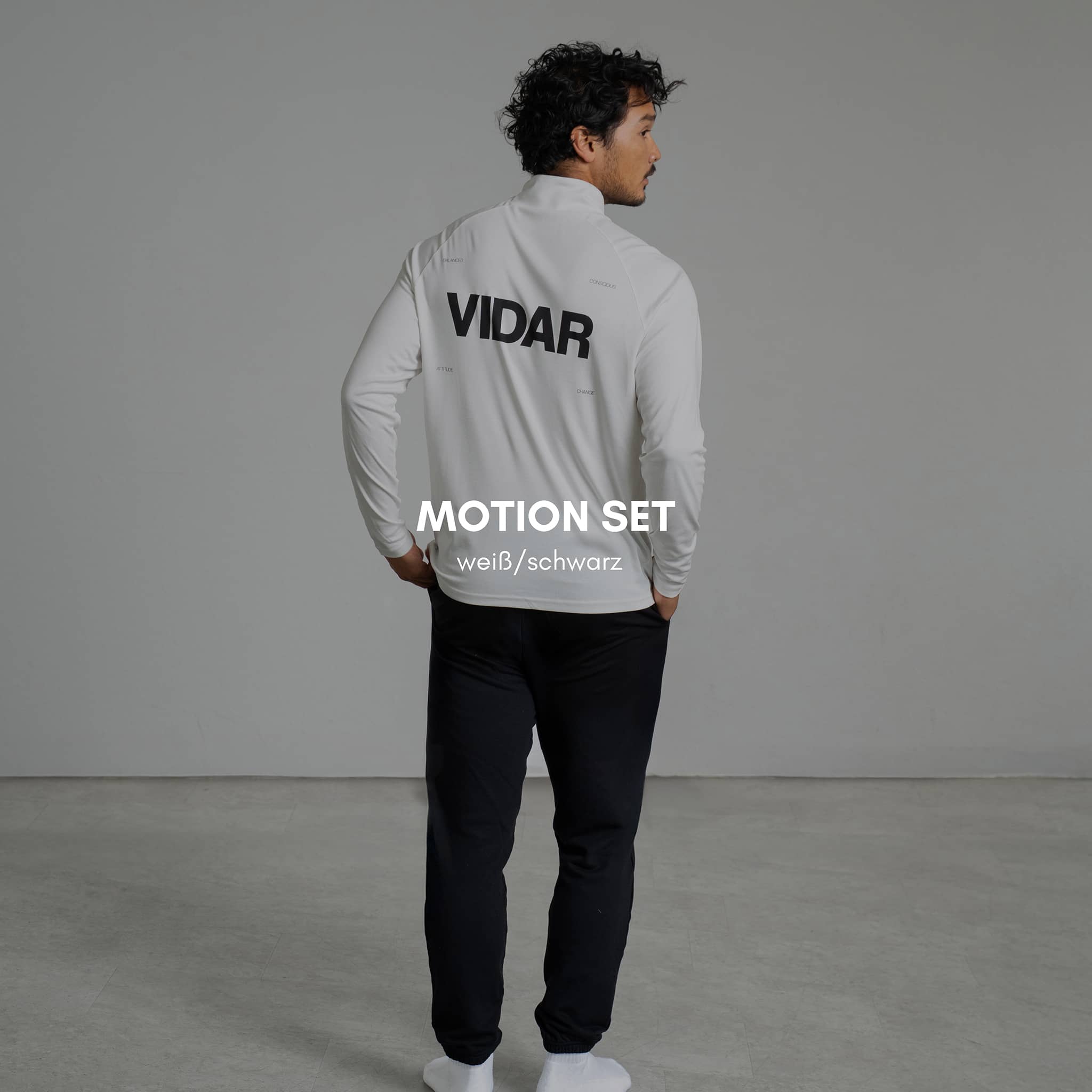 MOTION Set weiß / schwarz