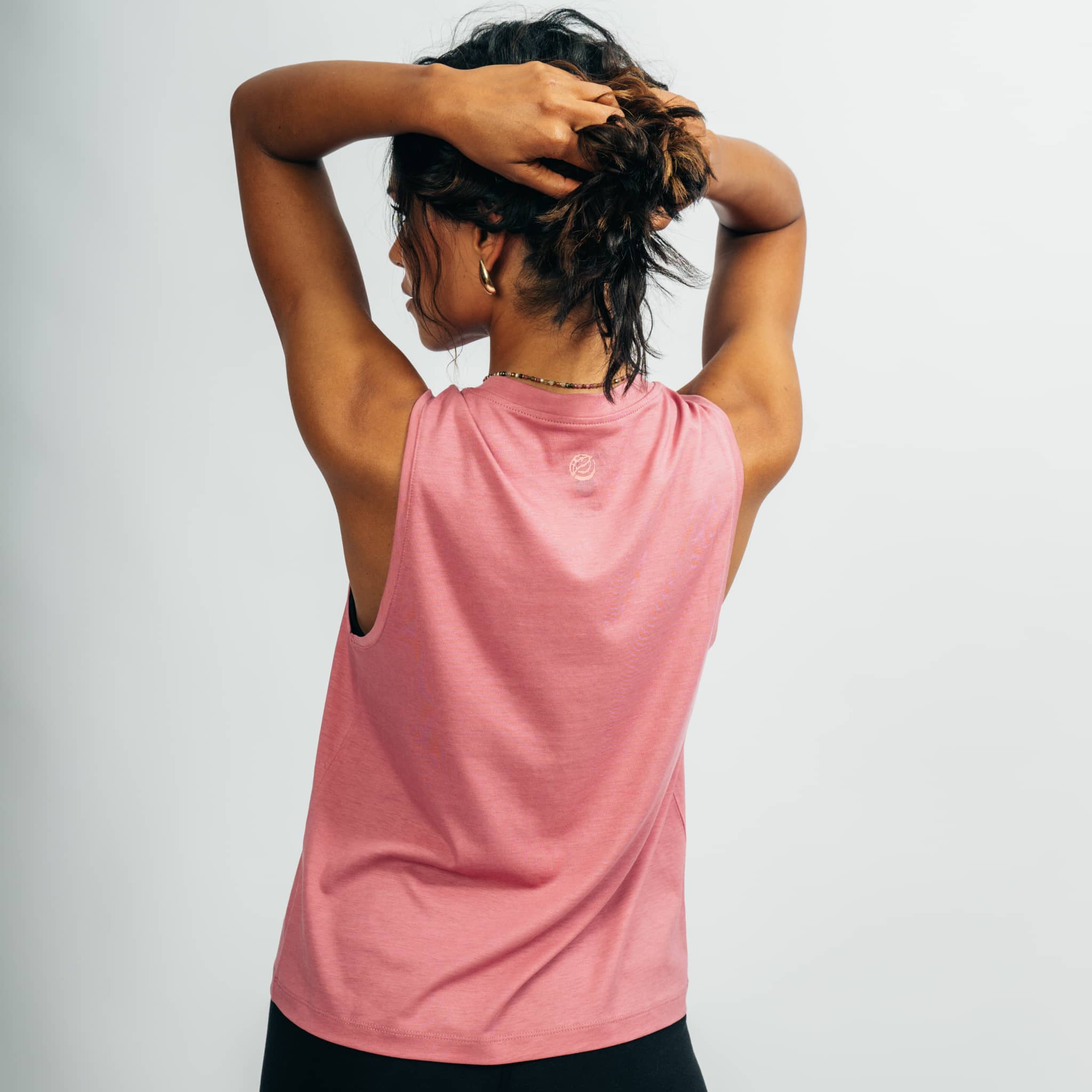 RISE I Natural Loose Top rose