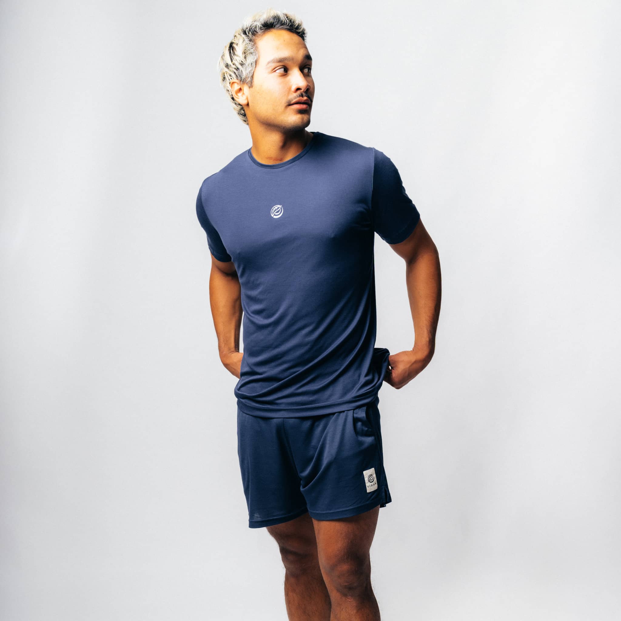 LIGHTNING I Natural Performance Shorts - navy blau