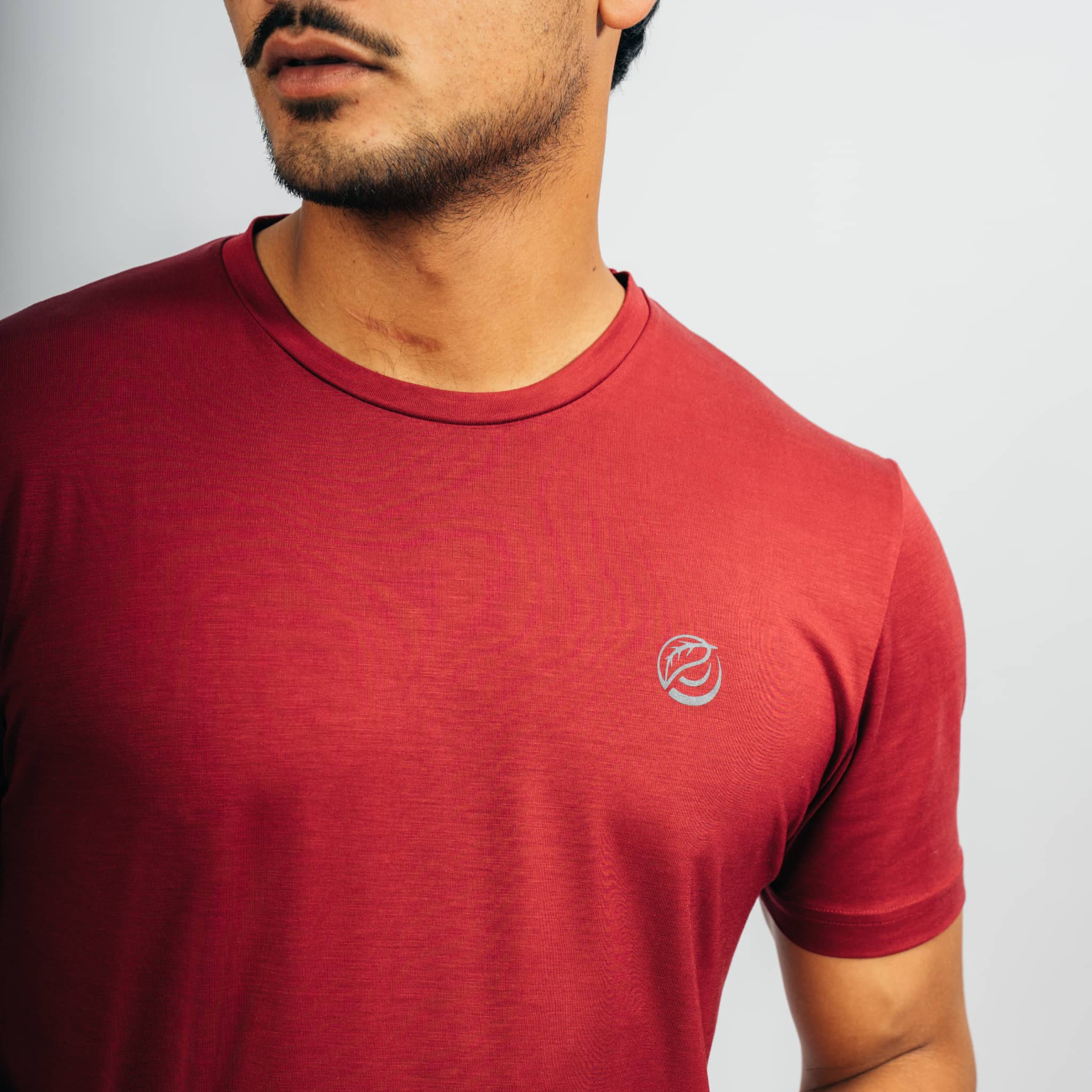 CHANGE I Natural Sport Tee - rot