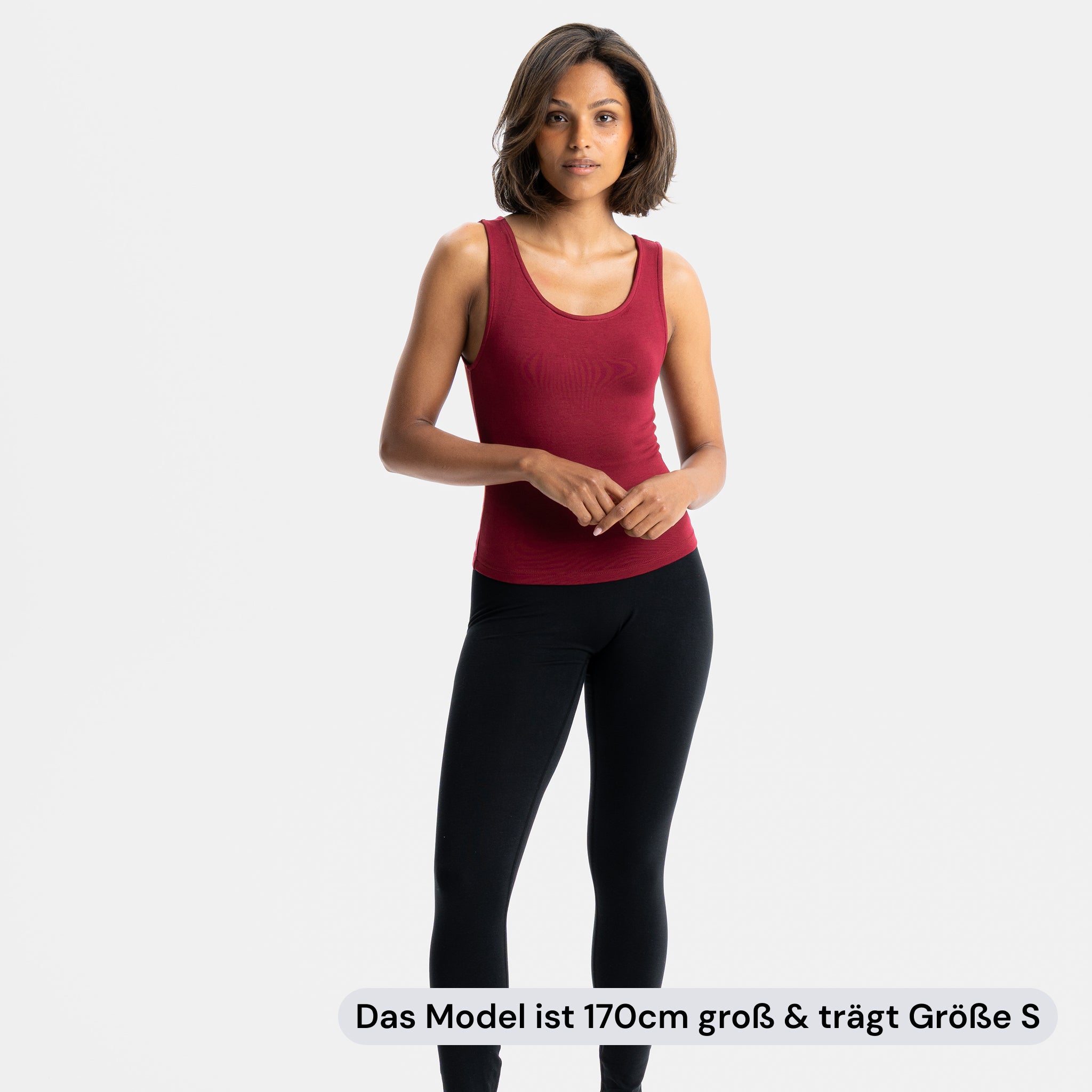PULSE | Natural Sport Top | Red Berry