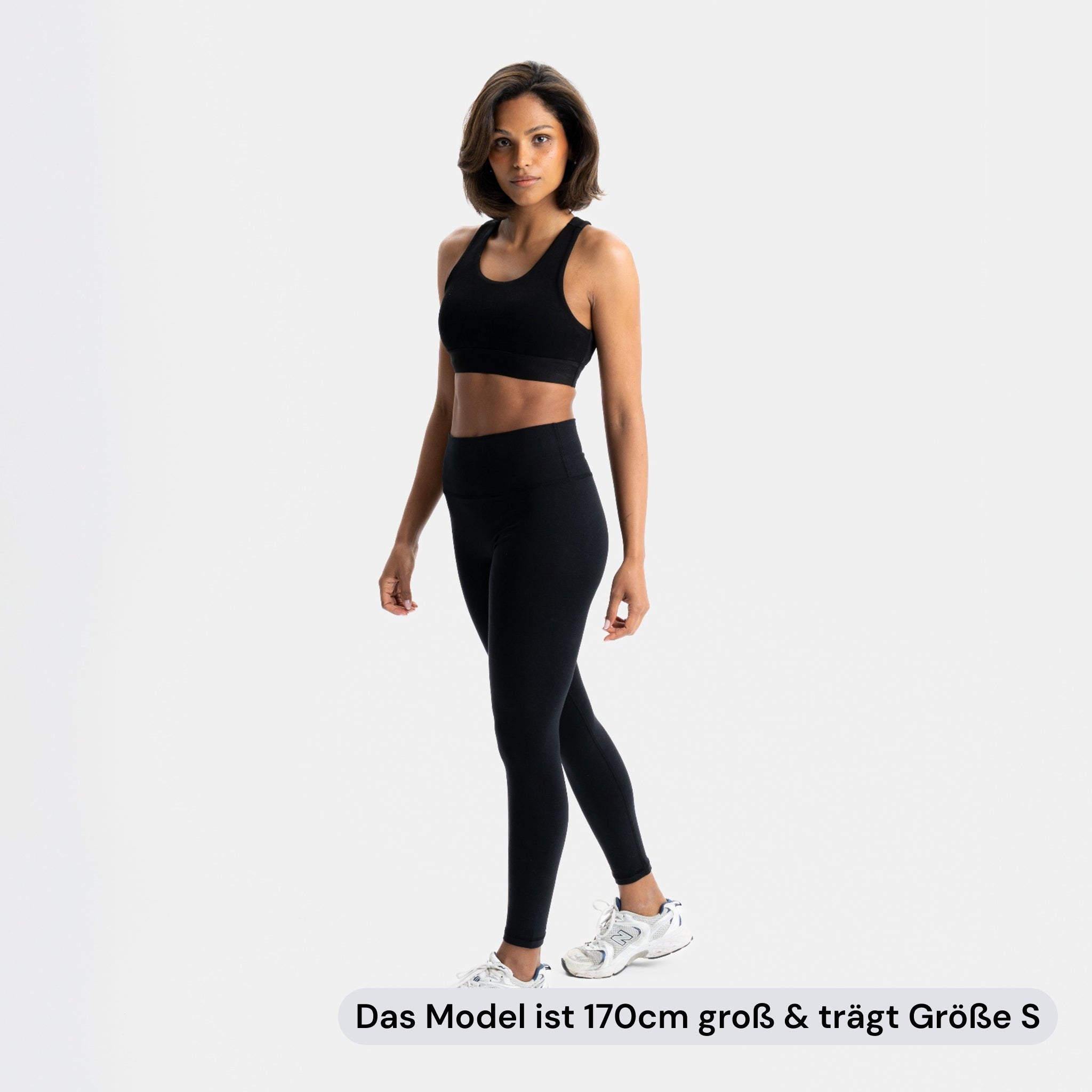 SHAPE 3.0 I Natural Sport Leggings | Black